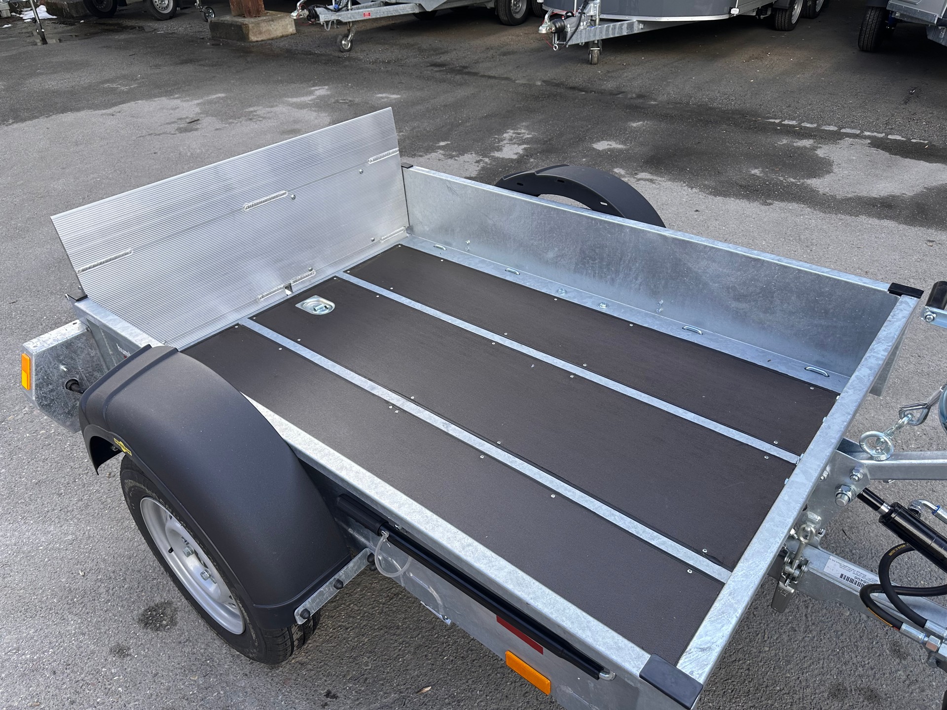 HUMBAUR HA 751612 Stahl Kippbar, Vibroplatten Anhänger-image-10