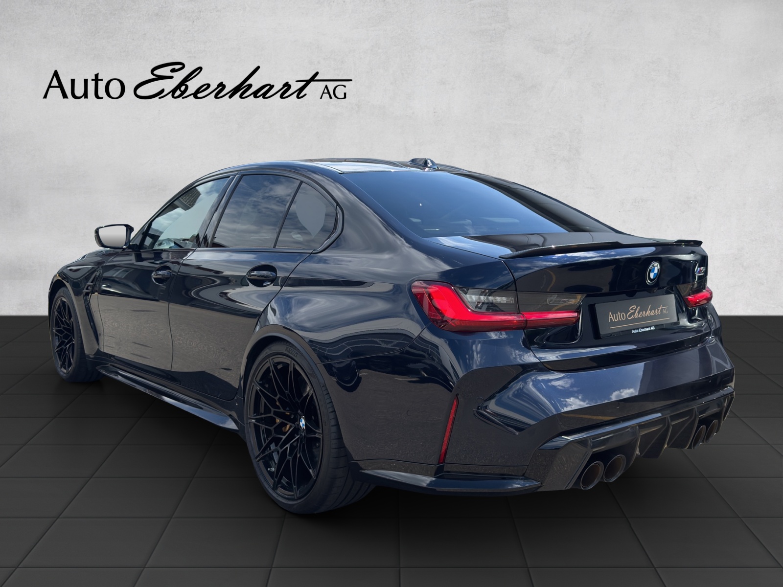 BMW M3 Competition M xDrive LCI Enigmatic Black-image-1