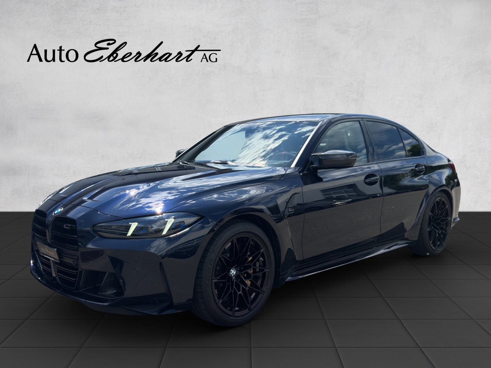 BMW M3 Competition M xDrive LCI Enigmatic Black-image-0