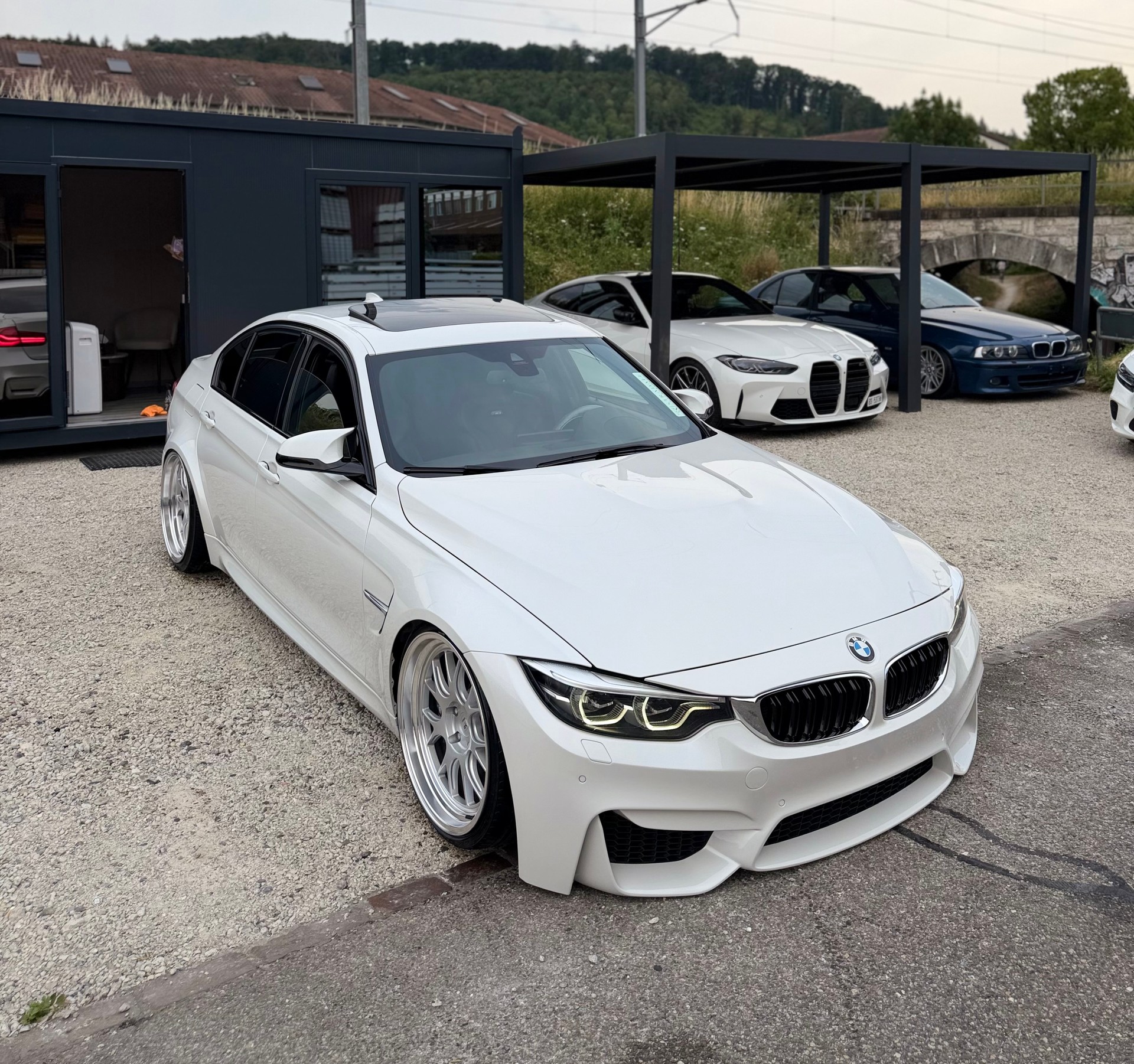 BMW M3 F80 ohne OPF! **Facelift ** Perlweiss**-image-2