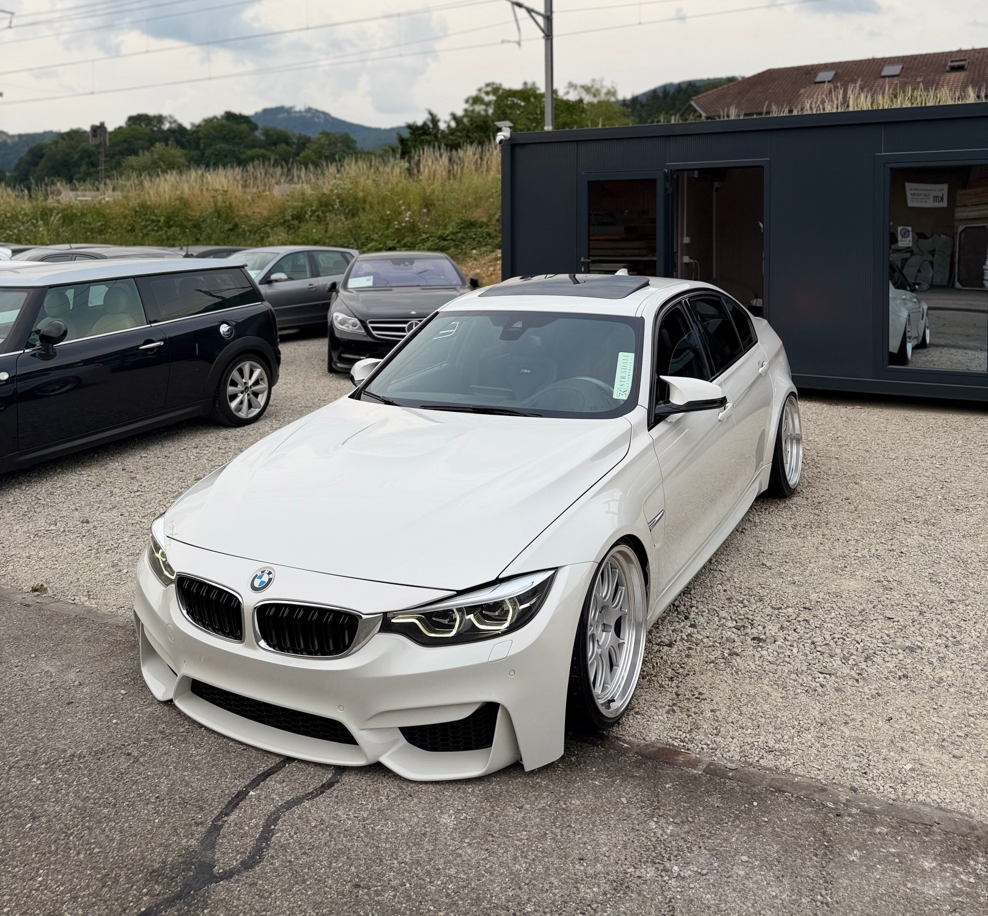 BMW M3 F80 ohne OPF! **Facelift ** Perlweiss**-image-7
