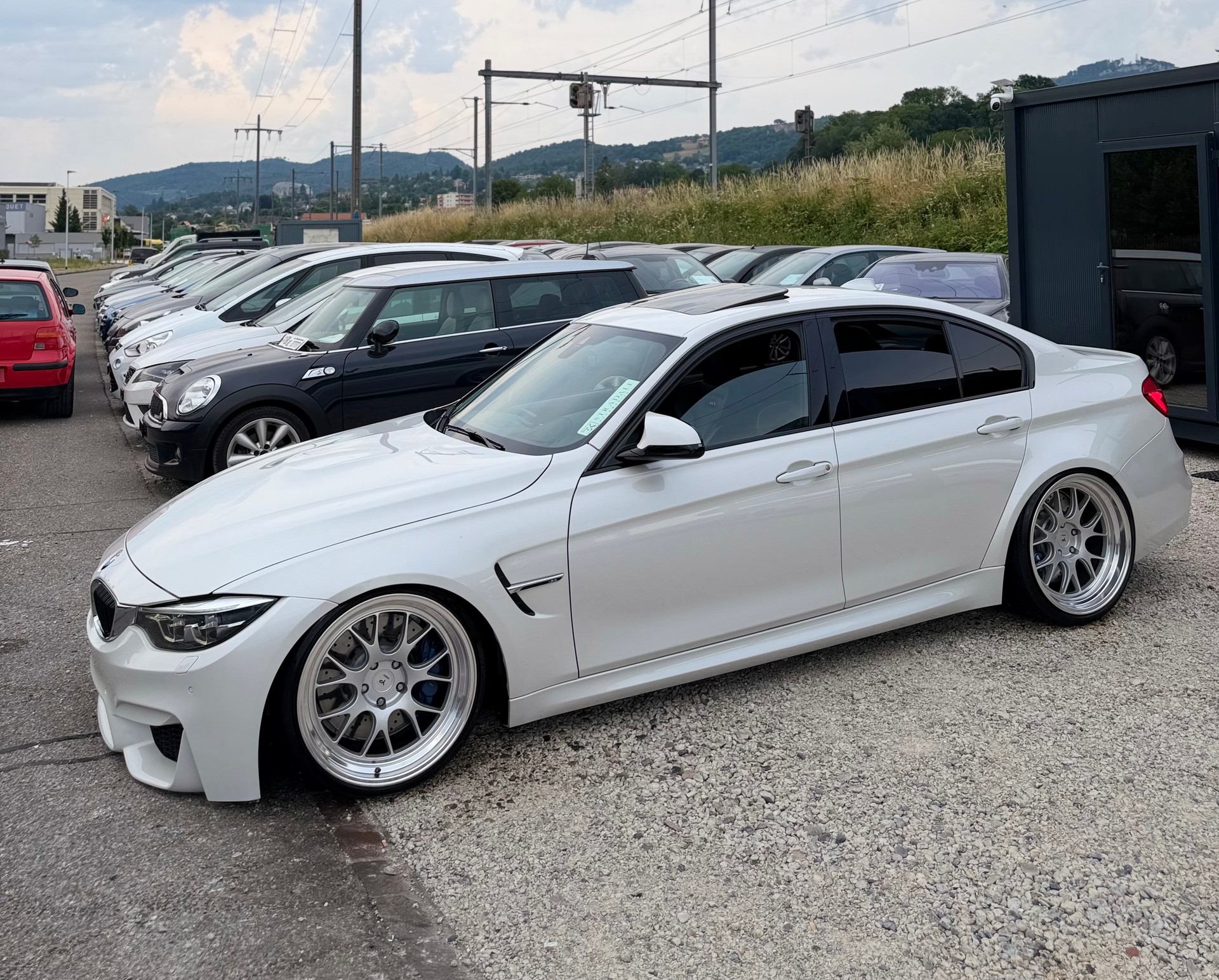 BMW M3 F80 ohne OPF! **Facelift ** Perlweiss**-image-9