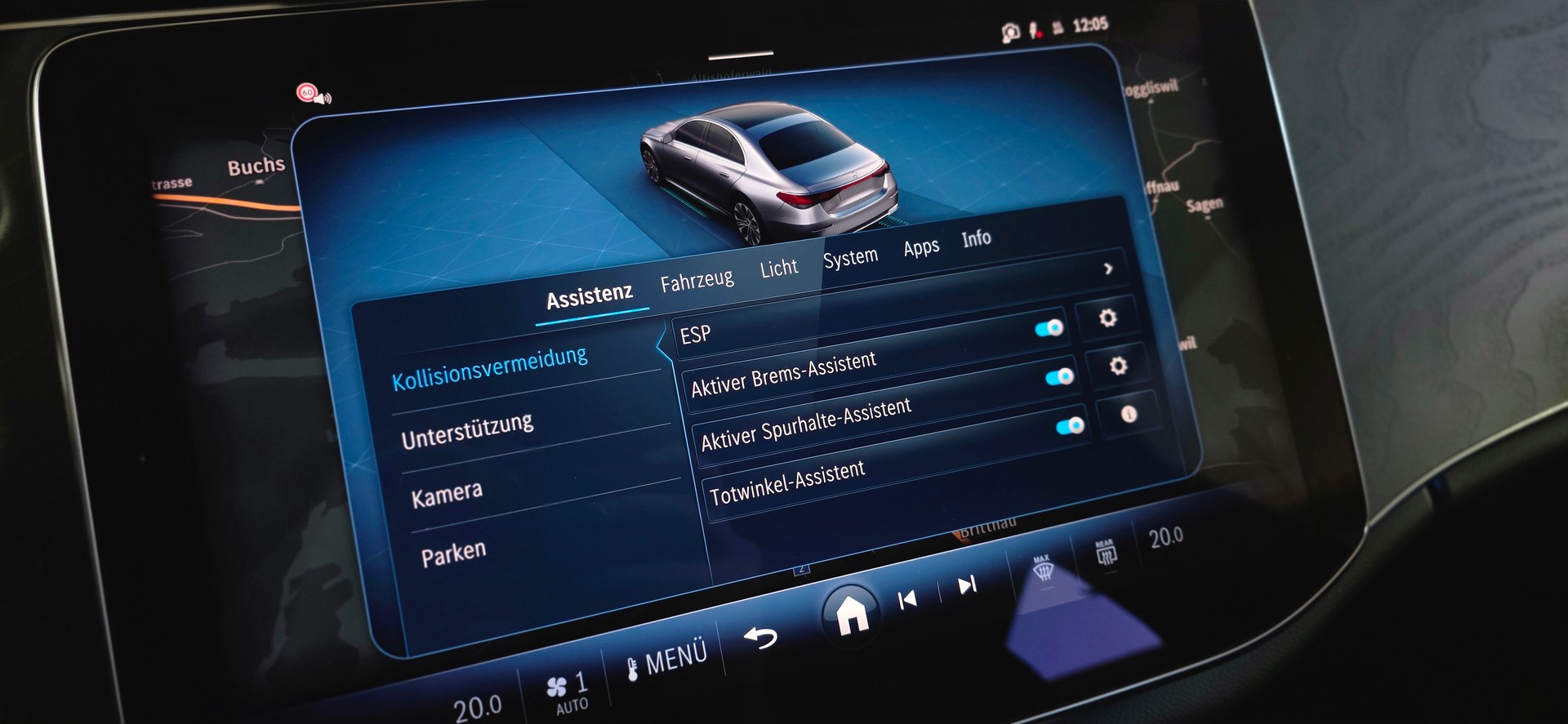 MERCEDES-BENZ E 220 d AMG Line 9G-Tronic *Werksgarantie**ACC*Laneassist*Ambientebeleuchtung*Sitzheizung*-image-15