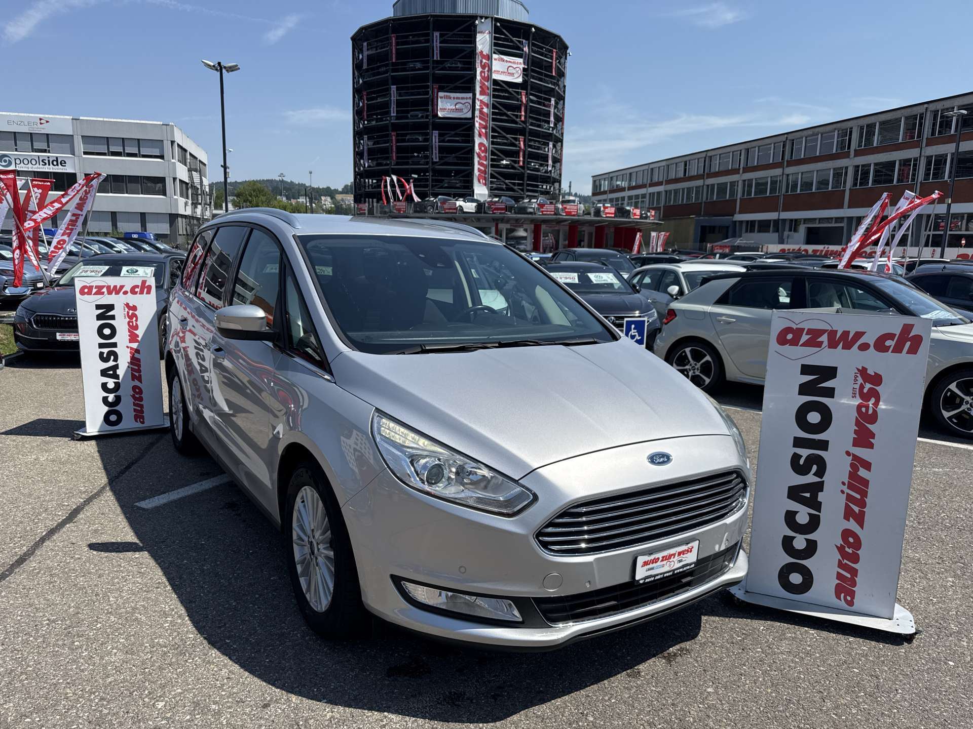 FORD Galaxy 2.0 TDCi 7 Plätzer Frisch ab MFK Automat Titanium-image-0