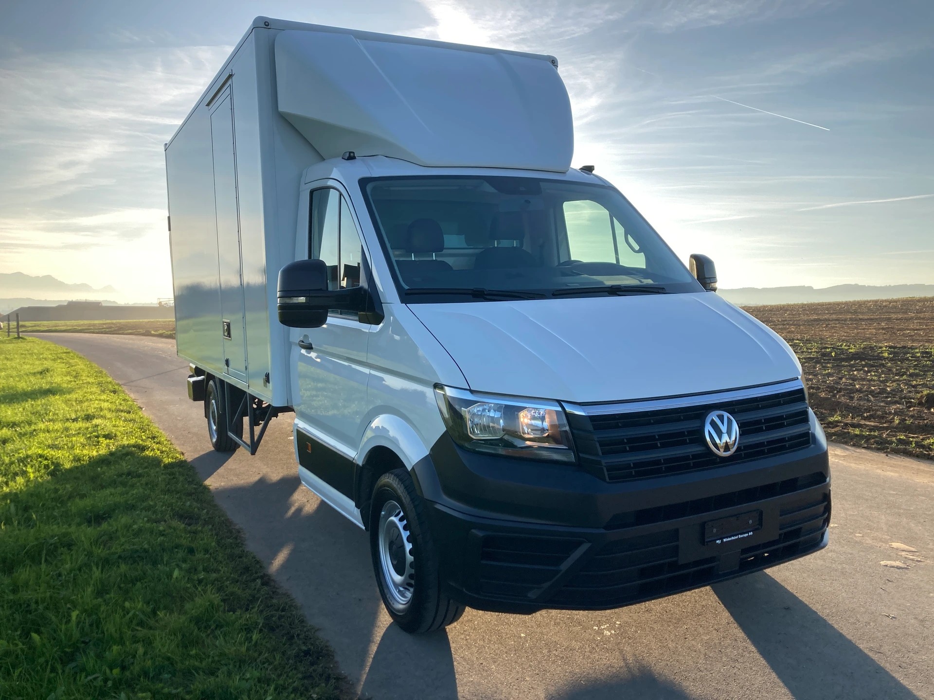 VW Crafter 35 2.0 BiTDI HD L4 **mit Hebebühne + Anhängerkupplung 3.5t**-image-1