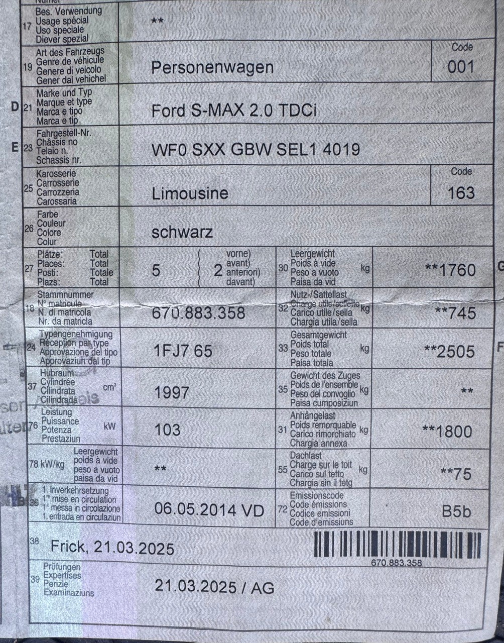 FORD S-Max 2.0 TDCi Titanium PowerShift-image-8