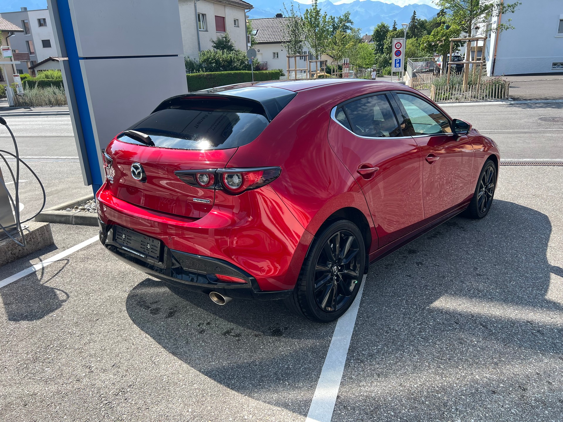 MAZDA 3 Hatchback SKYACTIV-X MHybrid 186 Exclusive Line AWD Aut.-image-1