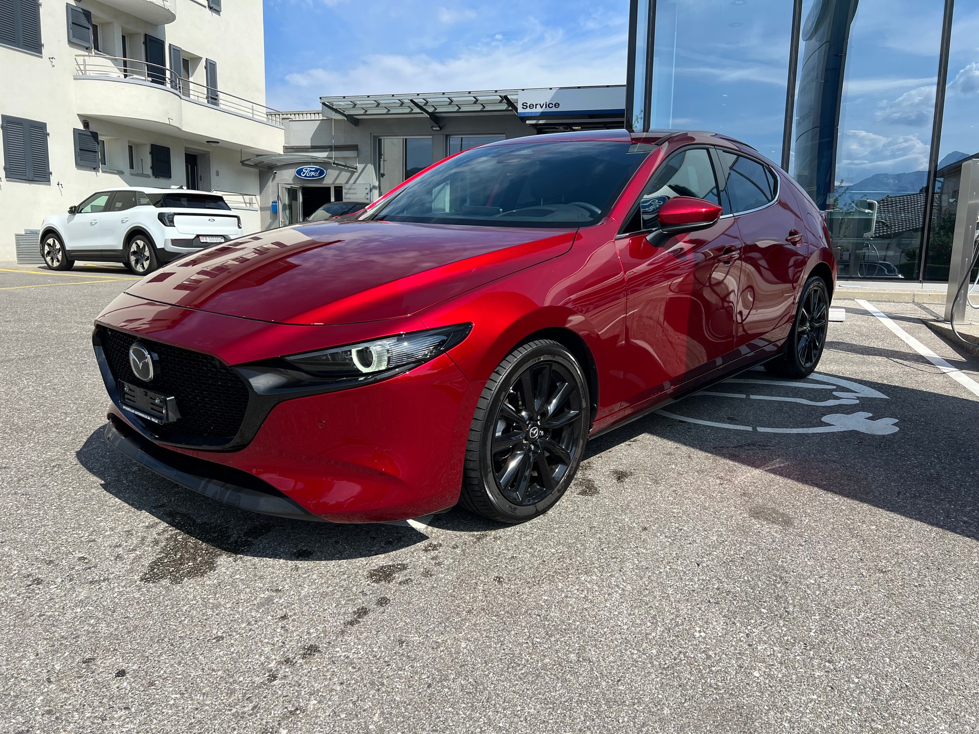 MAZDA 3 Hatchback SKYACTIV-X MHybrid 186 Exclusive Line AWD Aut.-image-3