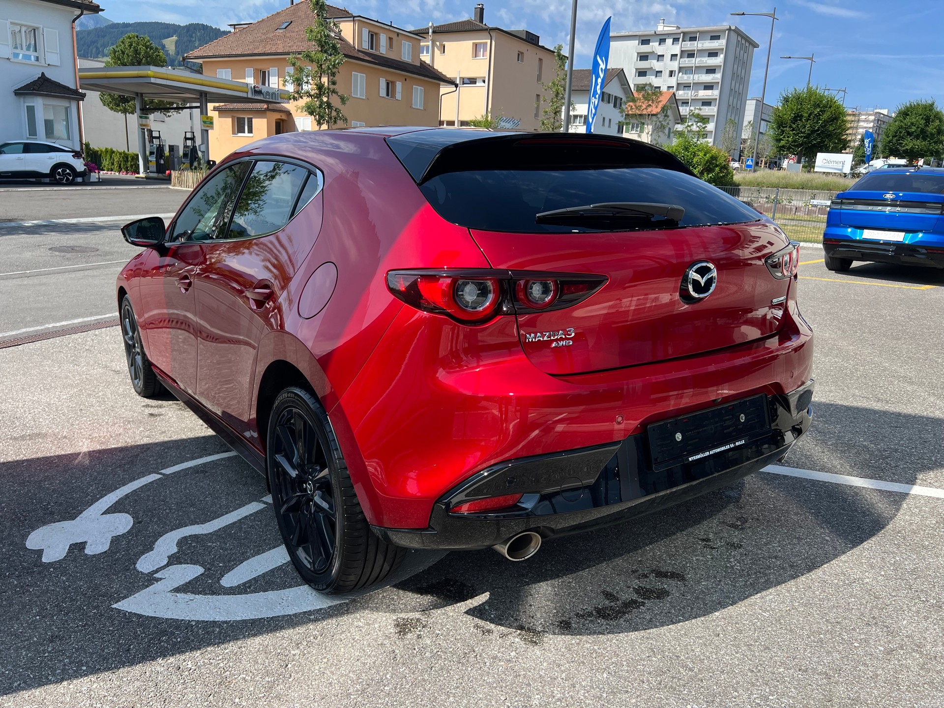 MAZDA 3 Hatchback SKYACTIV-X MHybrid 186 Exclusive Line AWD Aut.-image-2