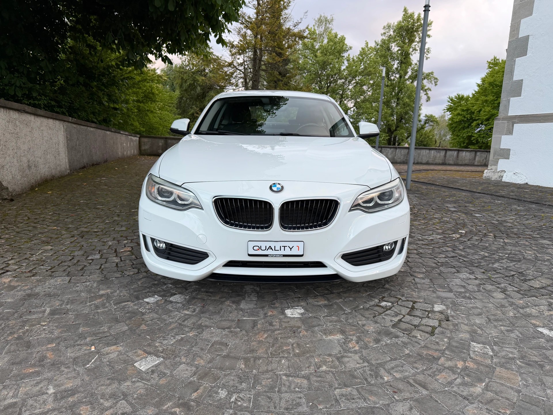BMW 220iCoupé Steptronic / 1 Hand / CH-Fahrzeug / Frisch ab MFK / Service gepflegt / Navi / Xenon / DAB-image-1
