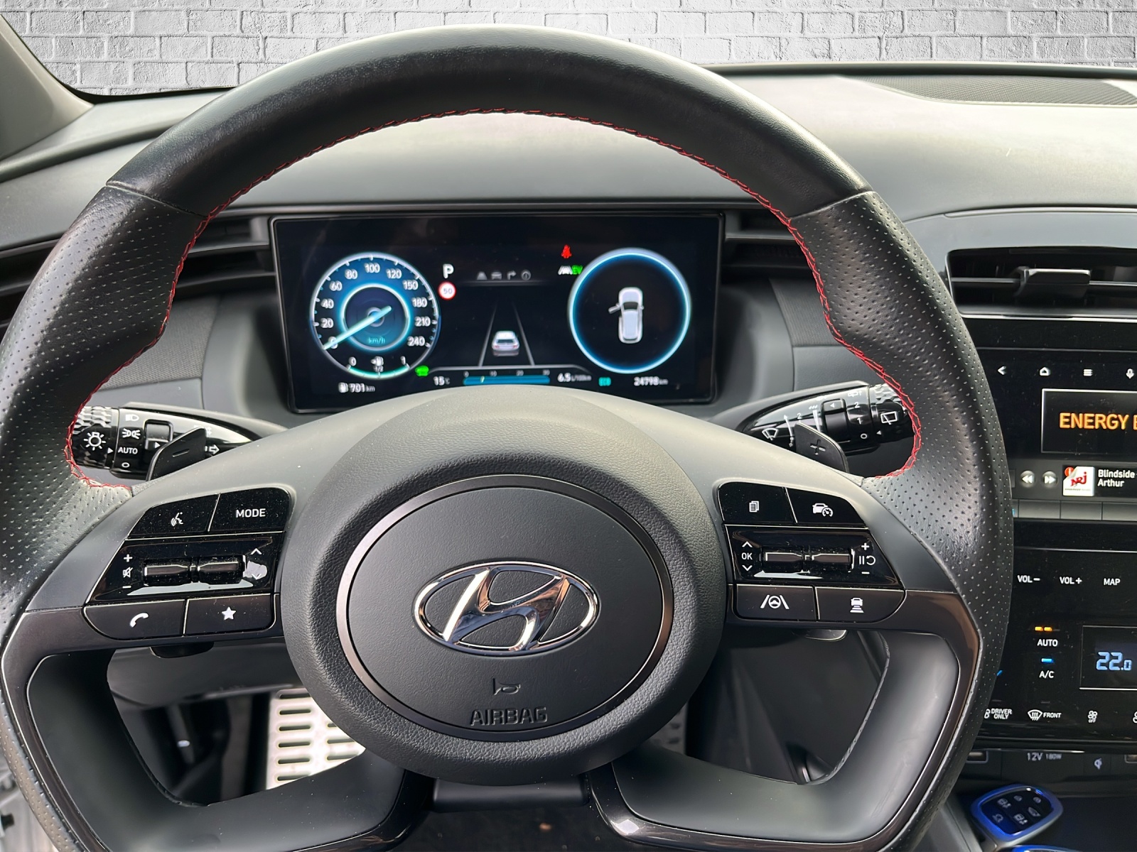 HYUNDAI Tucson 1.6 TGDI HEV N Line LUX pack 4WD-image-9