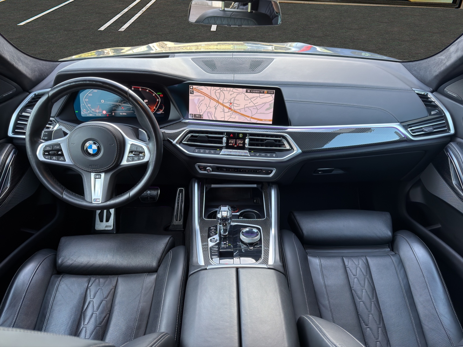 BMW X6 M50d M Sport / AHK-Leder-Laser-LED-M-Fahrwerk-Soft-Close-Massage uvm.-image-12