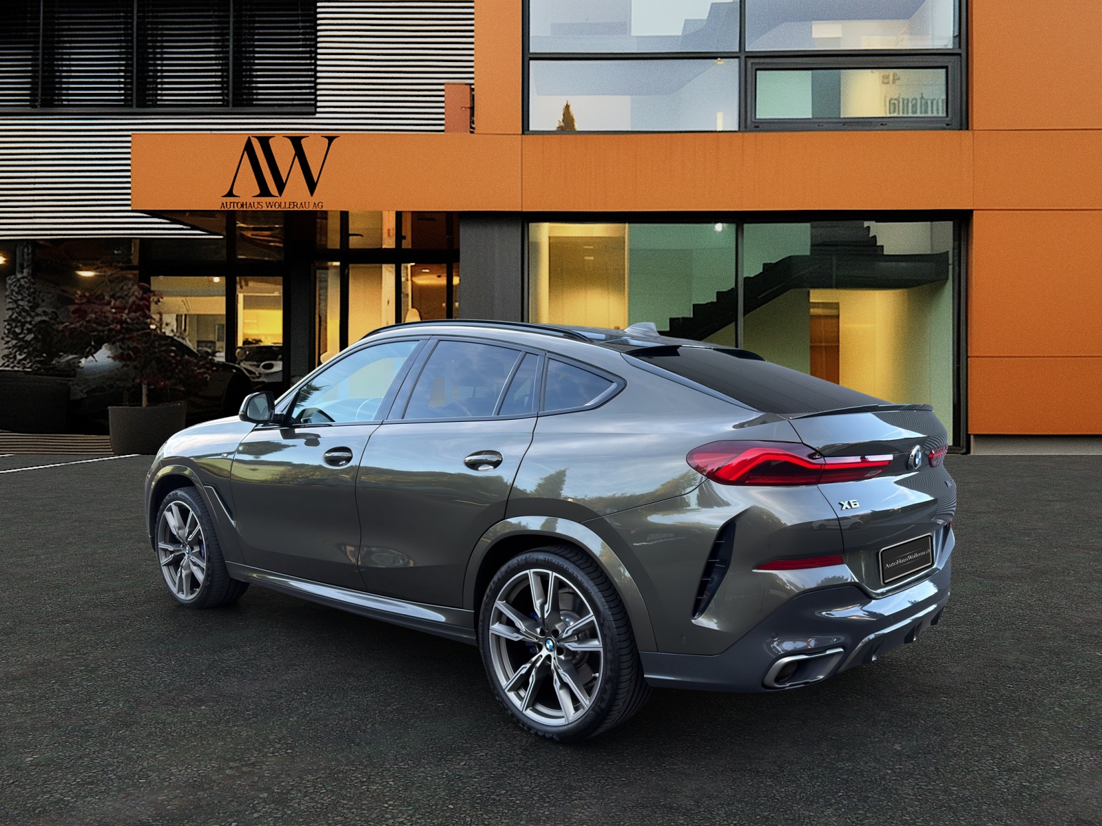 BMW X6 M50d M Sport / AHK-Leder-Laser-LED-M-Fahrwerk-Soft-Close-Massage uvm.-image-4