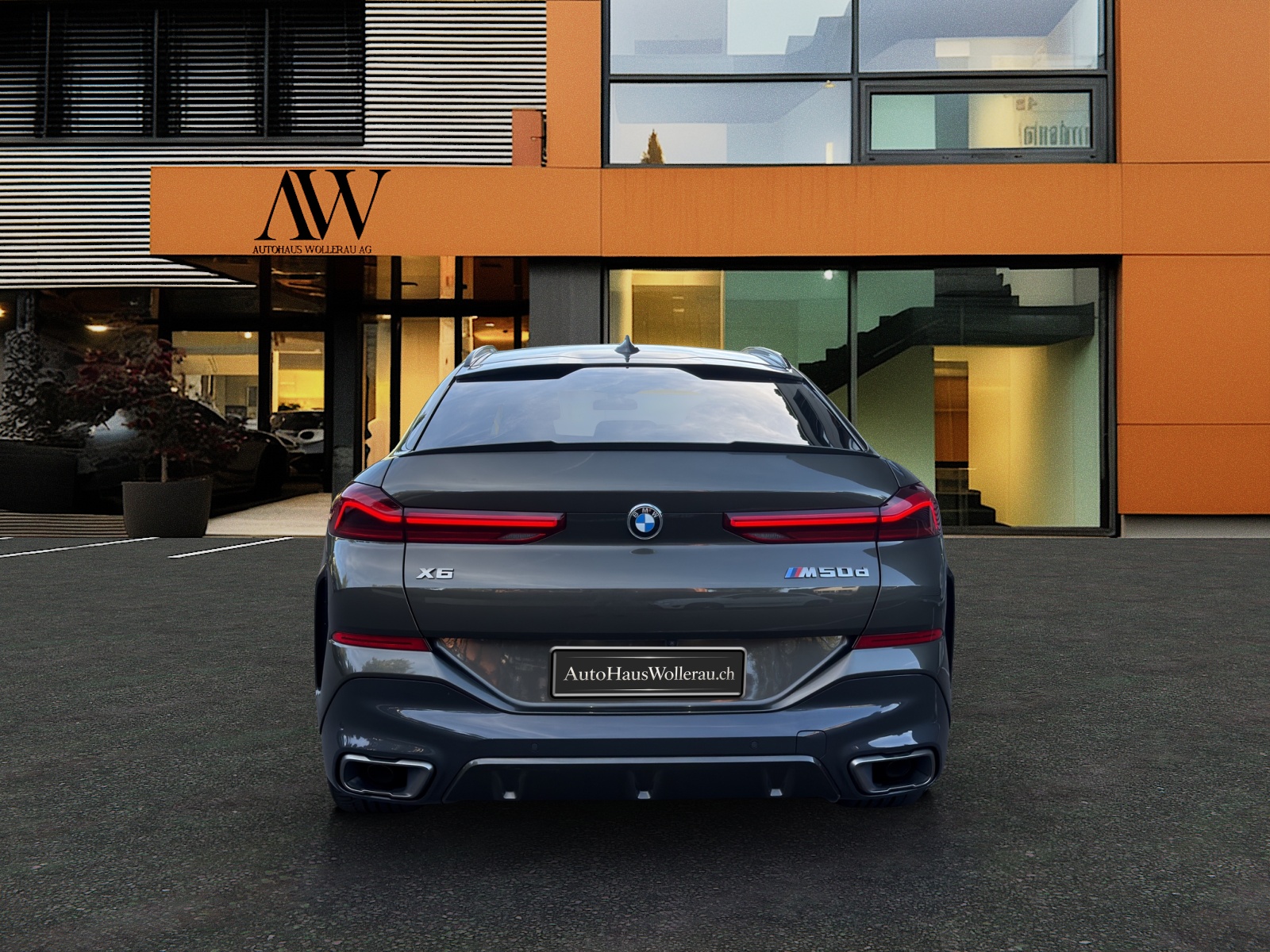 BMW X6 M50d M Sport / AHK-Leder-Laser-LED-M-Fahrwerk-Soft-Close-Massage uvm.-image-5