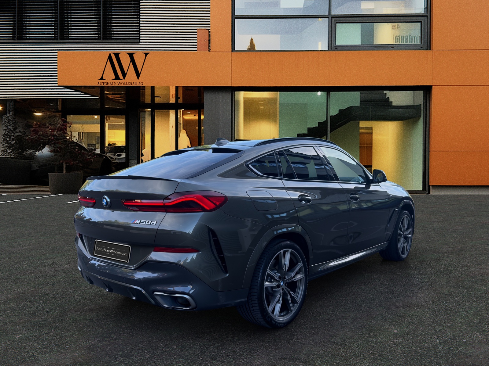 BMW X6 M50d M Sport / AHK-Leder-Laser-LED-M-Fahrwerk-Soft-Close-Massage uvm.-image-6