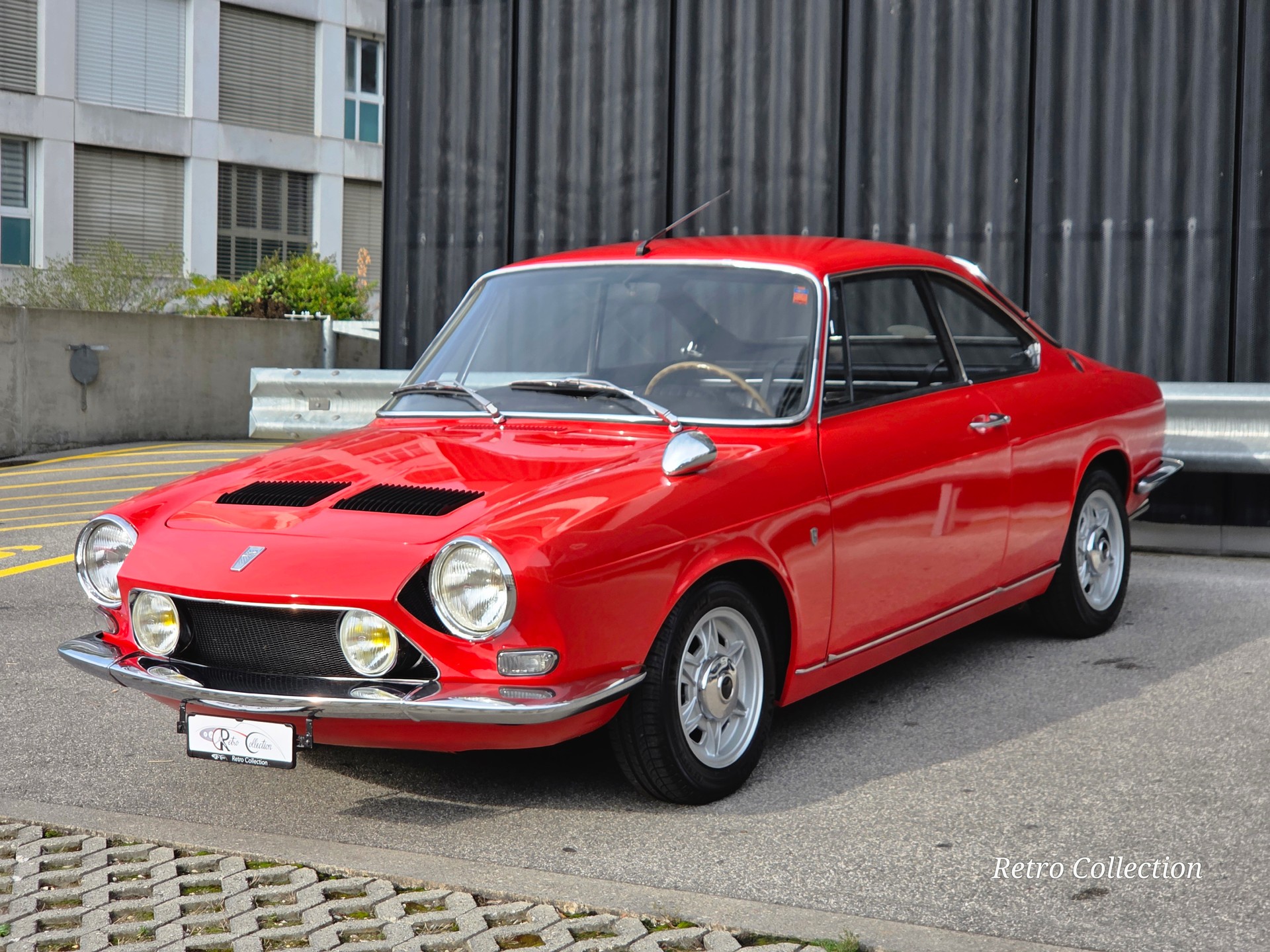 SIMCA 1200 S Coupé Bertone - rarissime - superbe état - jantes Cromodora - expertisée vétéran 07.2025.-image-5