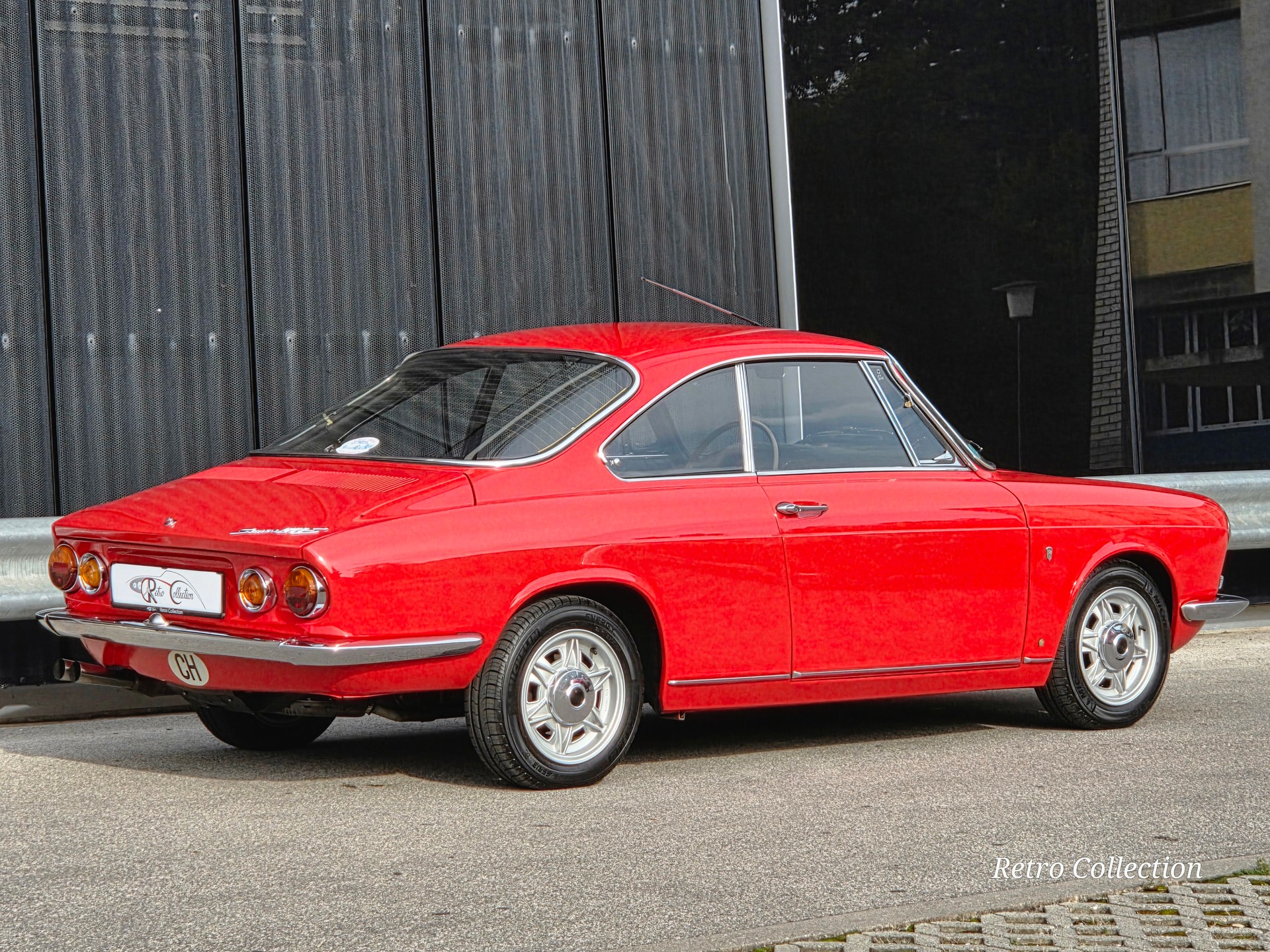 SIMCA 1200 S Coupé Bertone - rarissime - superbe état - jantes Cromodora - expertisée vétéran 07.2025.-image-6