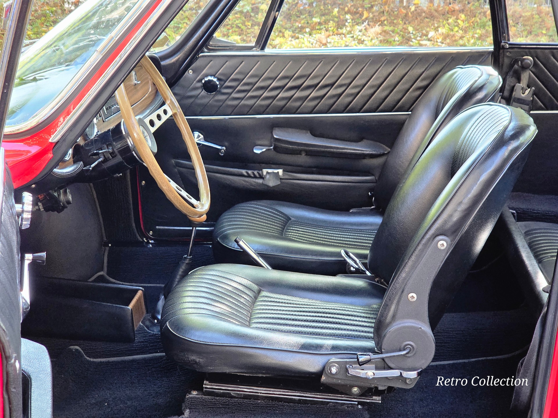 SIMCA 1200 S Coupé Bertone - rarissime - superbe état - jantes Cromodora - expertisée vétéran 07.2025.-image-10