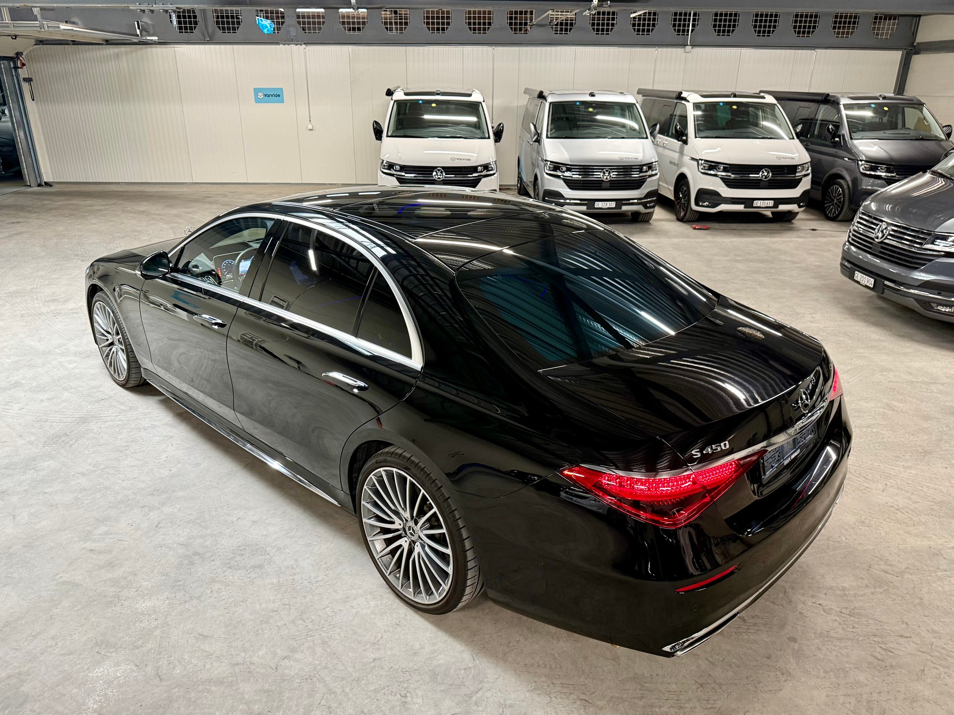 MERCEDES-BENZ S 450 V6 AMG Line 4matic lang / CH Fahrzeug / Werksgarantie 60m / Gratis service 100'000km-image-4