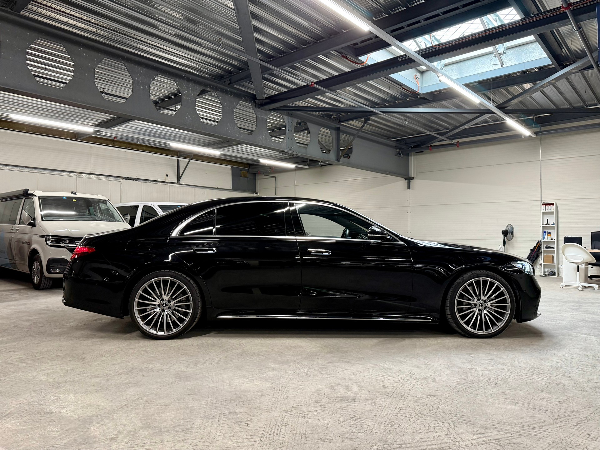MERCEDES-BENZ S 450 V6 AMG Line 4matic lang / CH Fahrzeug / Werksgarantie 60m / Gratis service 100'000km-image-2