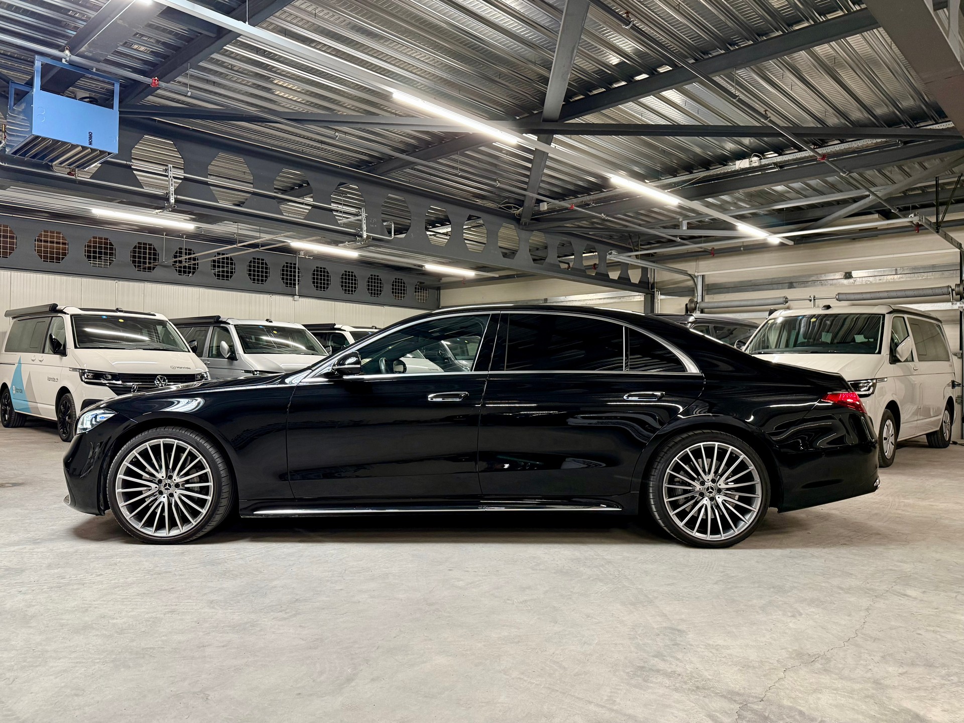 MERCEDES-BENZ S 450 V6 AMG Line 4matic lang / CH Fahrzeug / Werksgarantie 60m / Gratis service 100'000km-image-5