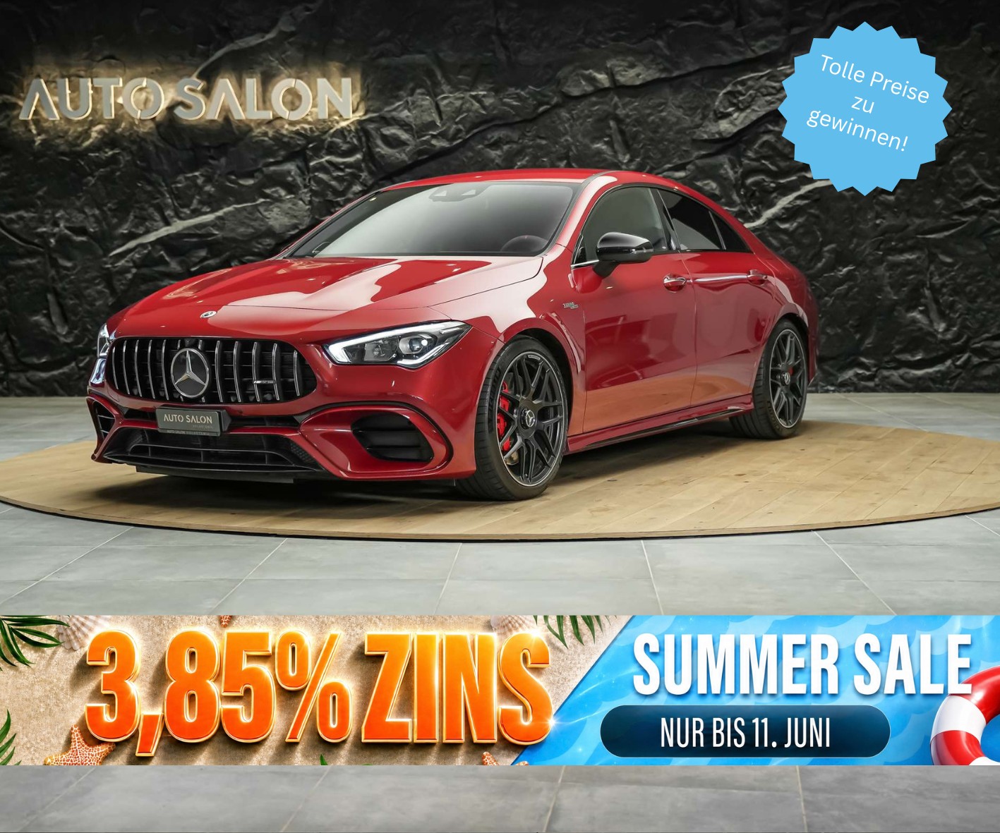 MERCEDES-BENZ CLA 45 S AMG 4Matic+ 8G-DCT *Schalensitze*Burmester*Schmiedefelgen*-image-0