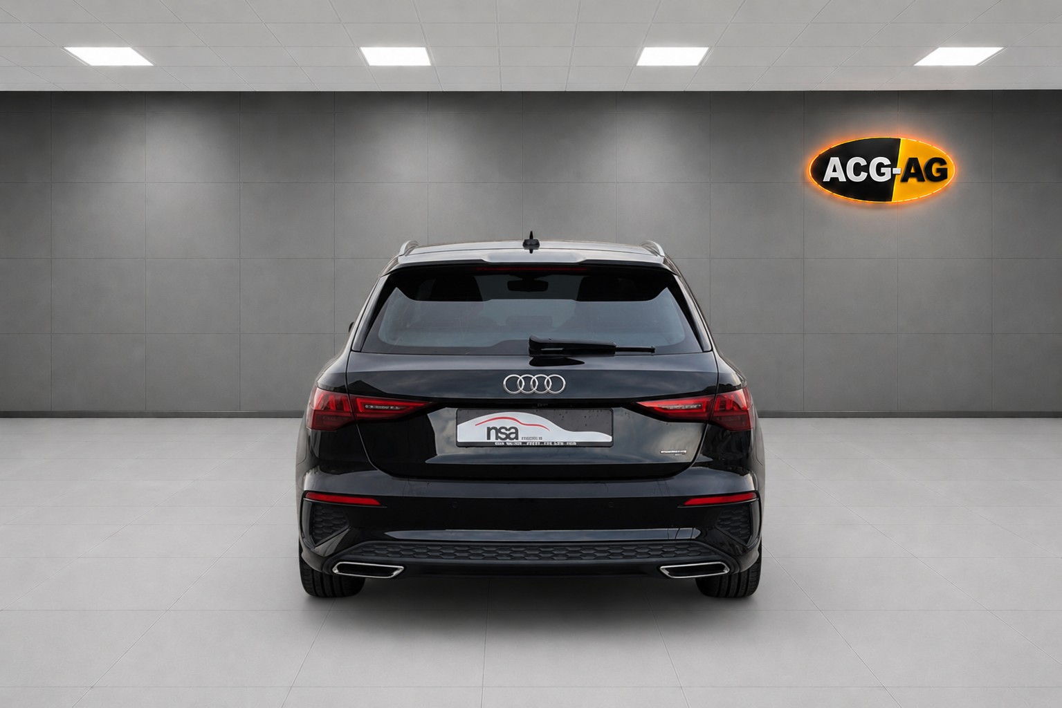AUDI A3 Sportback 40 TDI S line S-tronic quattro ** 200 PS ** Teil-Leder ** Gr-Navi ** RF-Kamera ** Abstandsregelsysteme **-image-4