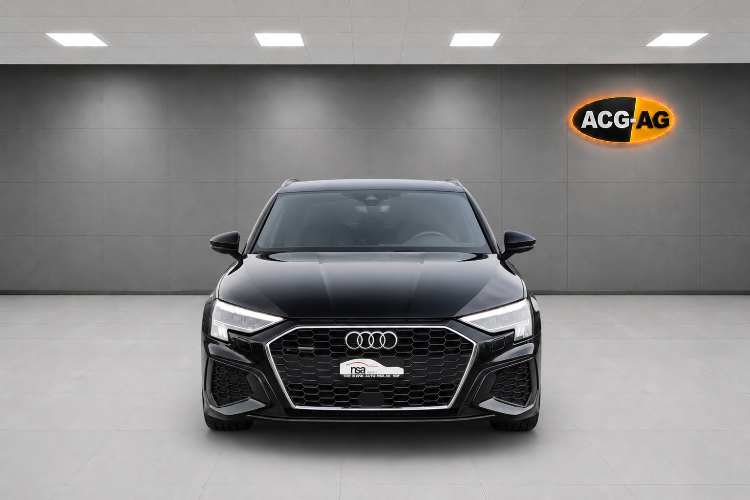 AUDI A3 Sportback 40 TDI S line S-tronic quattro ** 200 PS ** Teil-Leder ** Gr-Navi ** RF-Kamera ** Abstandsregelsysteme **-showroom-element-1
