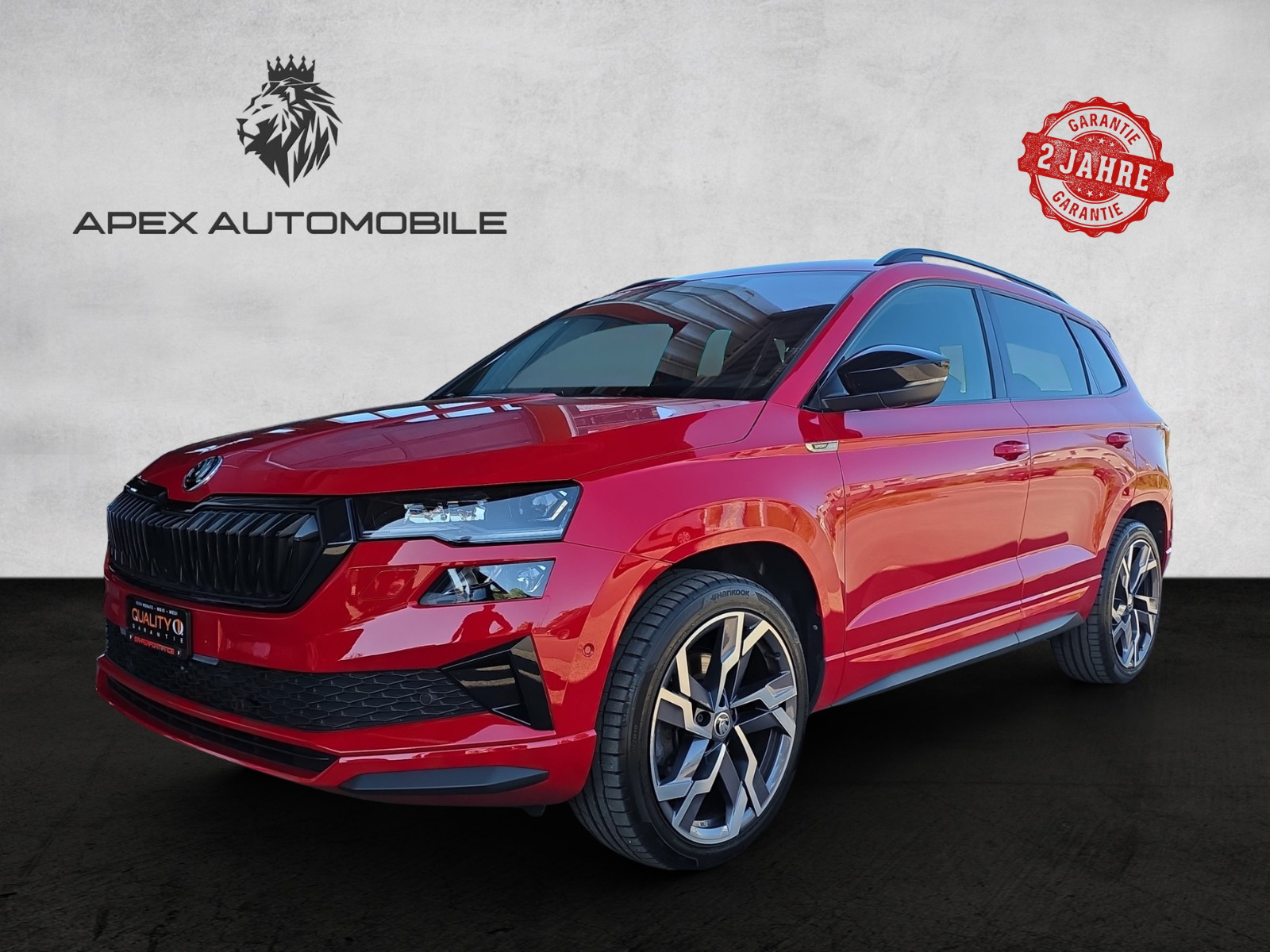 SKODA Karoq 2.0 TSI SportLine 4x4 DSG • Panorama-Dach • Rückfahrkamera • Garantie • frisch ab MFK