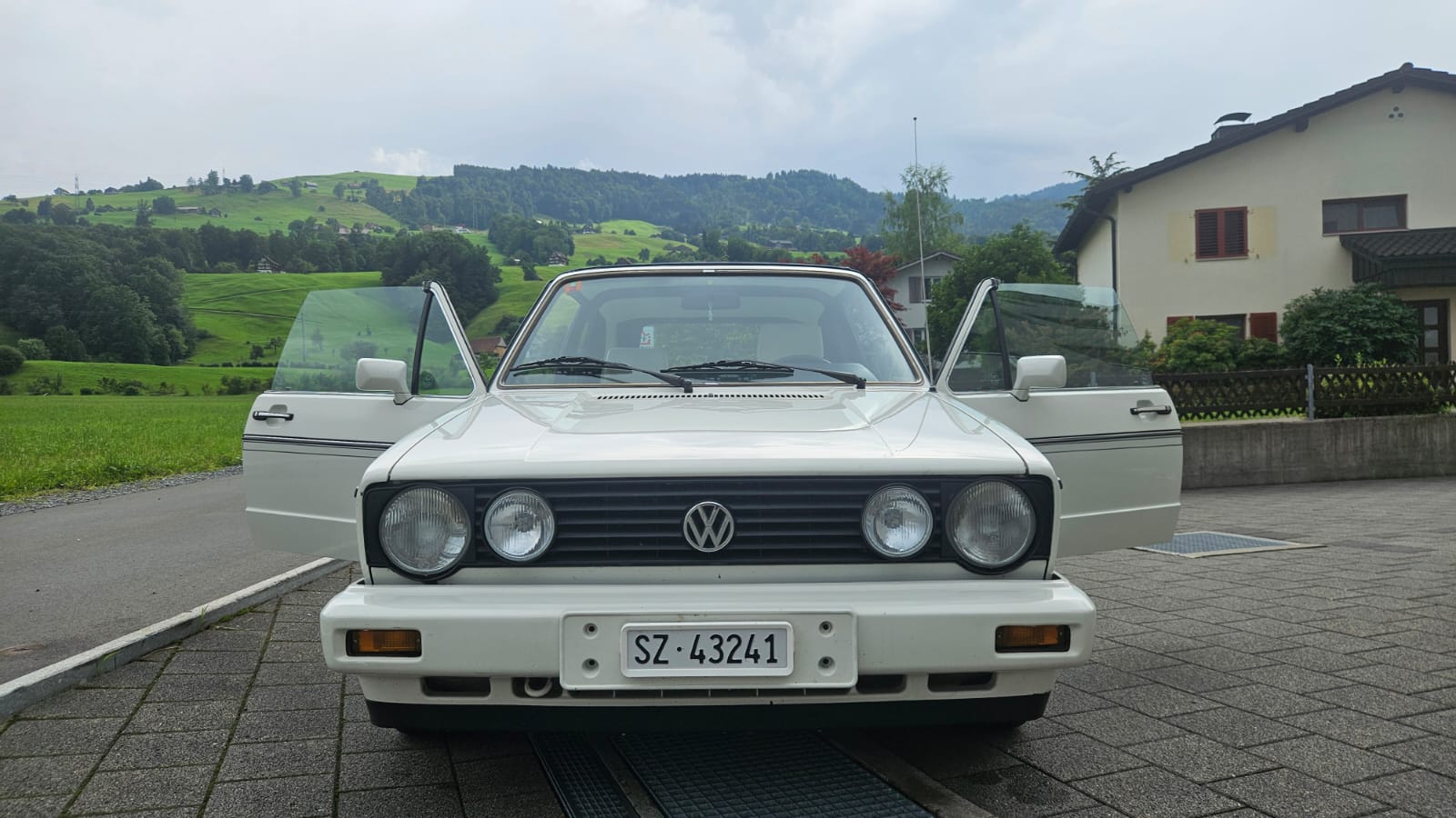 VW Golf Cabriolet 1800 GL Quartett/Special/White-image-2