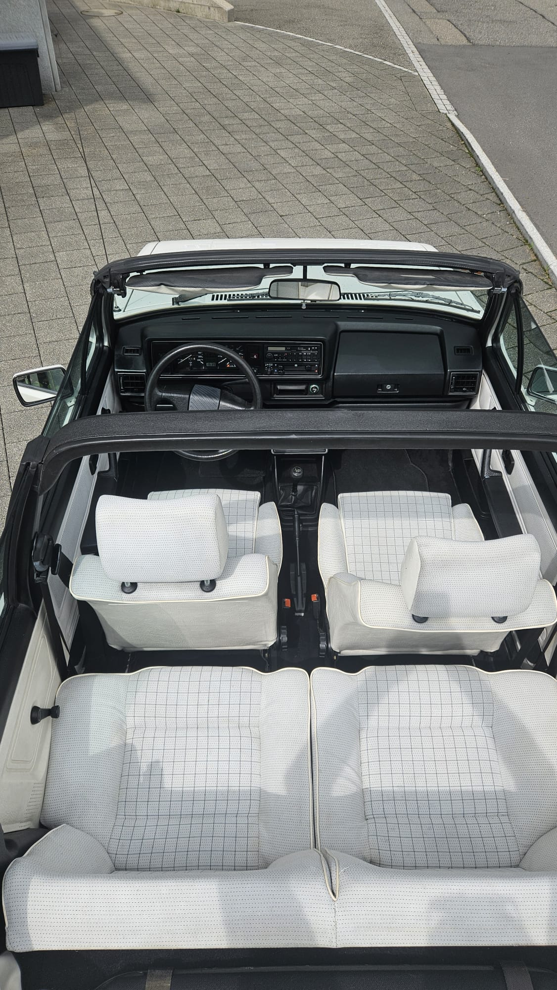 VW Golf Cabriolet 1800 GL Quartett/Special/White-image-4