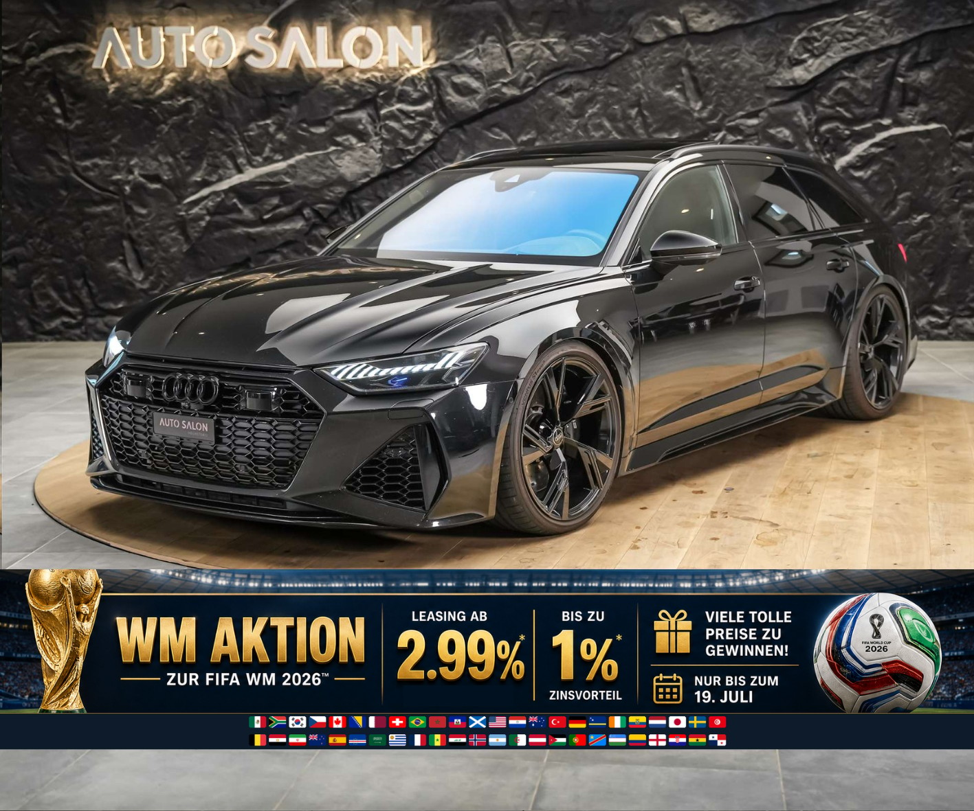 AUDI RS6 Avant 4.0 TFSI V8 quattro *Panorama*Sitzlüftung*Head-Up*Standheizung*