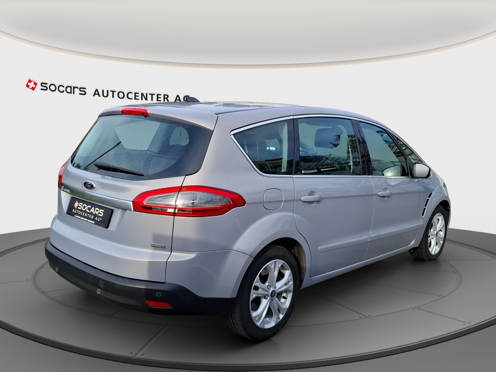 FORD S-Max 1.6 SCTi Titanium // MFK 18.06.2026 // 8-fach Aluminiumbereift // Anhängerkupplung-image-2