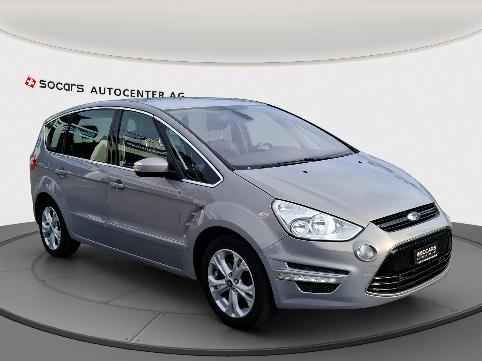 FORD S-Max 1.6 SCTi Titanium // MFK 18.06.2026 // 8-fach Aluminiumbereift // Anhängerkupplung-image-3