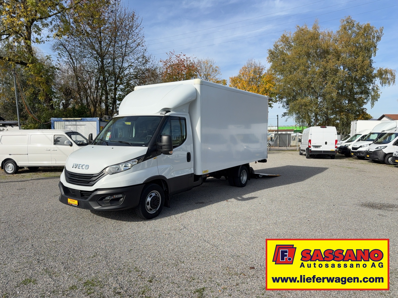 IVECO Daily 35C16 Koffer Hebebühne AHK-image-4