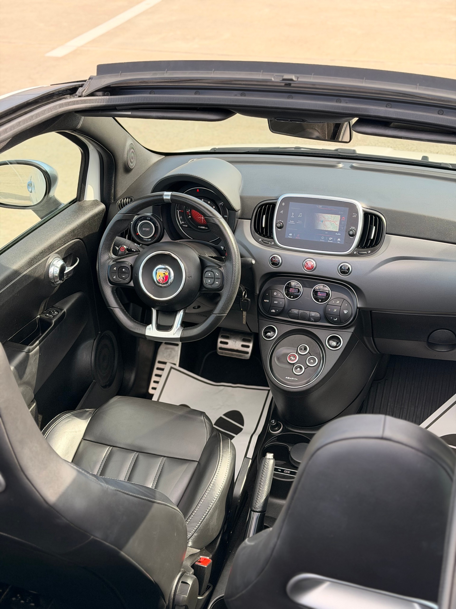 FIAT 595 1.4 16V Turbo Abarth Cabrio Turismo Dualogic-image-9