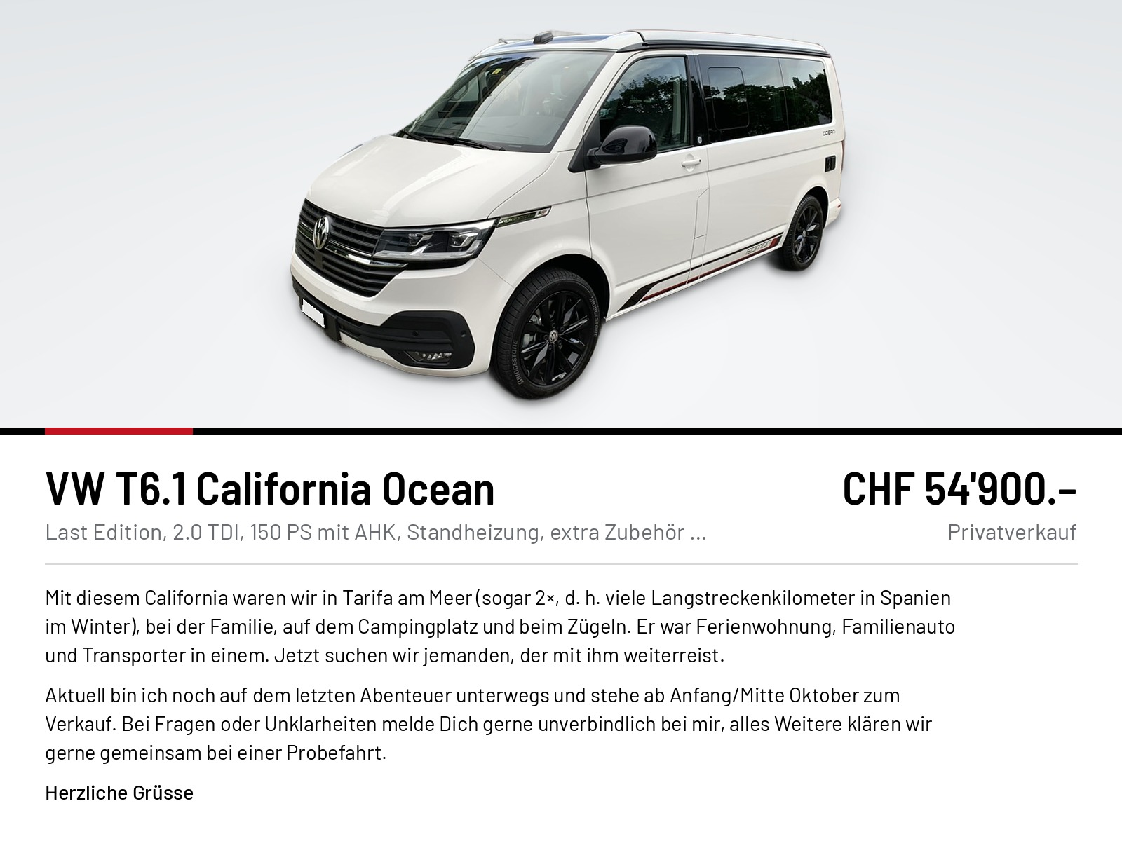 VW T6.1 / 2.0 TDI / 150 PS / Ocean / AHK / ...-image-5