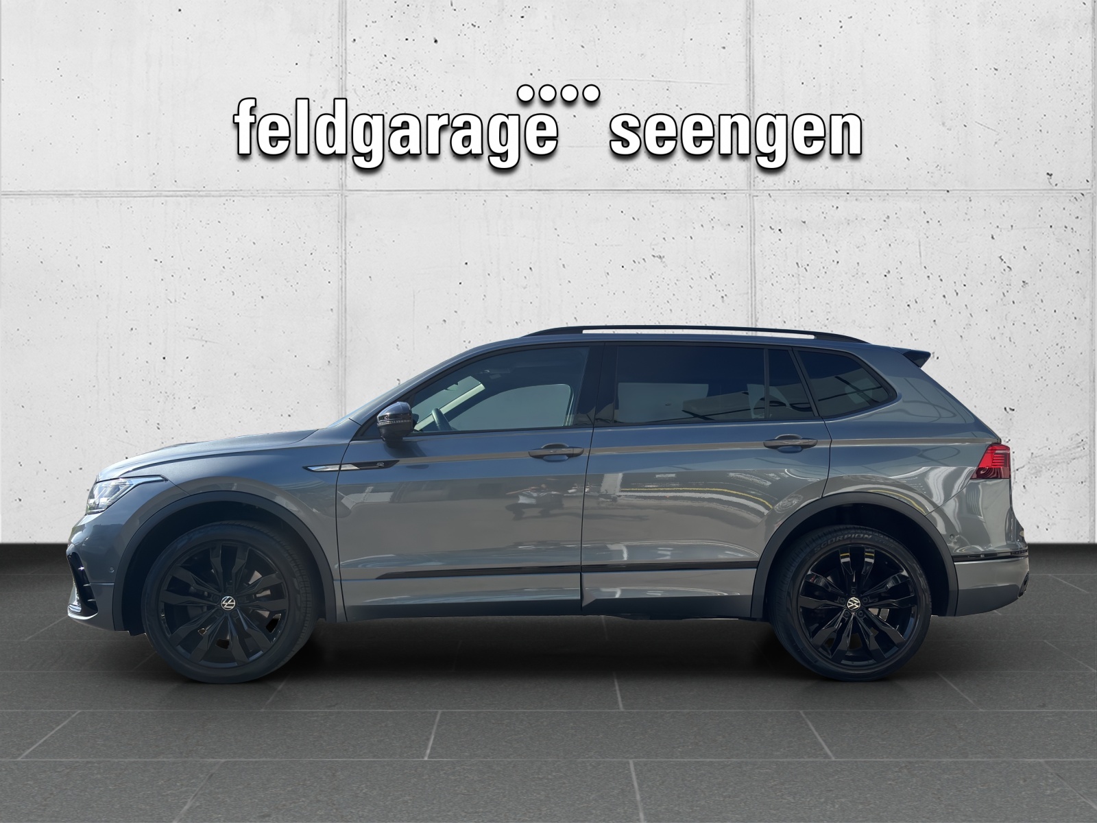 VW Tiguan Allspace 2.0 TDI SCR R-Line 4Motion DSG mit AHK, Leder mit Memory-Funktion & aktiver Klimatisierung-image-1