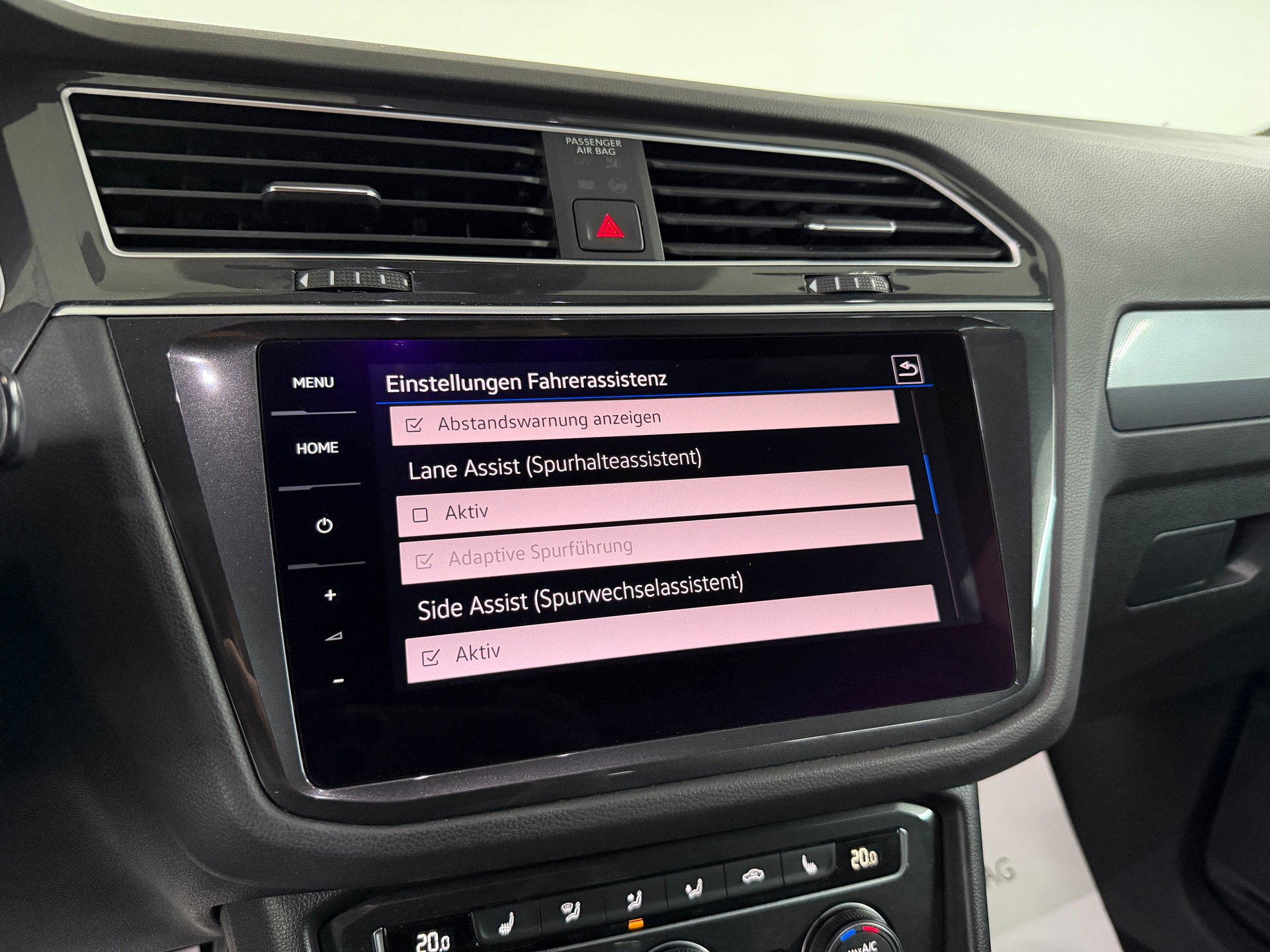 VW Tiguan 2.0TSI High. R-Line 230PS Deep Black 4Motion DSG / 360° Cam / Head-Up-Display / Keyless / Dynamiklenkung / 20J Suzuka /-image-18