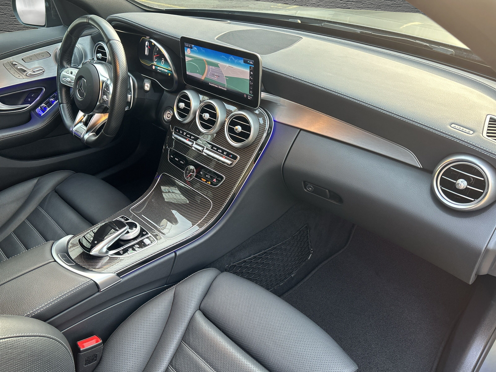 MERCEDES-BENZ C 43 AMG 4Matic 9G-Tronic CH Fahrzeug mit Gratisservice-Facelift ModellSchiebedach-Burmester Sound-360 Grad Kamera-image-7