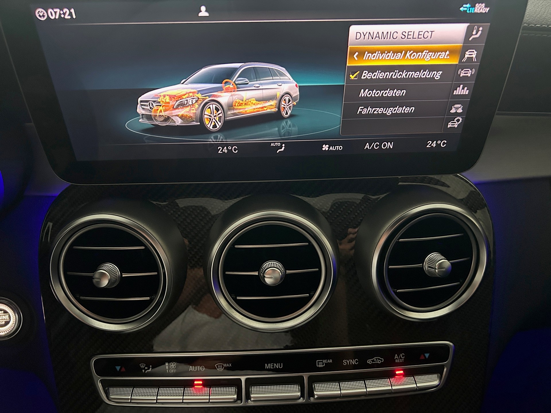 MERCEDES-BENZ C 43 AMG 4Matic 9G-Tronic CH Fahrzeug mit Gratisservice-Facelift ModellSchiebedach-Burmester Sound-360 Grad Kamera-image-14