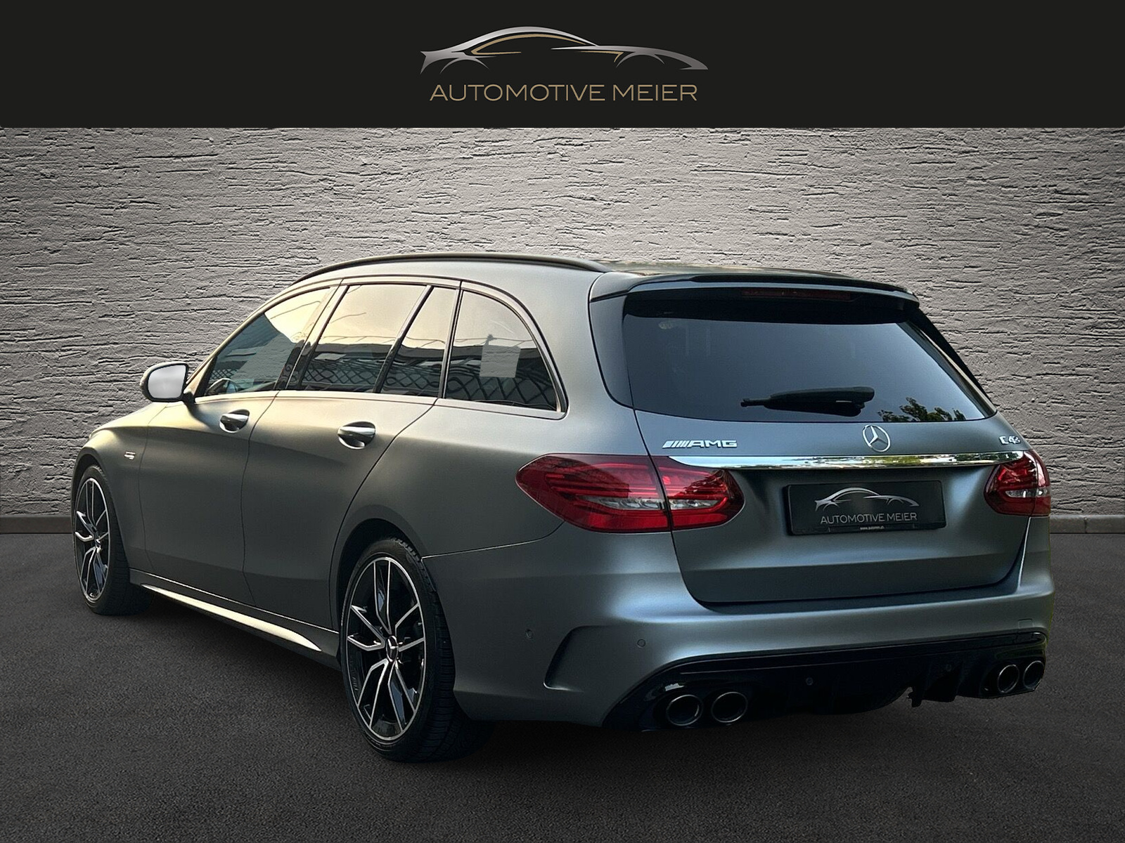 MERCEDES-BENZ C 43 AMG 4Matic 9G-Tronic CH Fahrzeug mit Gratisservice-Facelift ModellSchiebedach-Burmester Sound-360 Grad Kamera-image-2