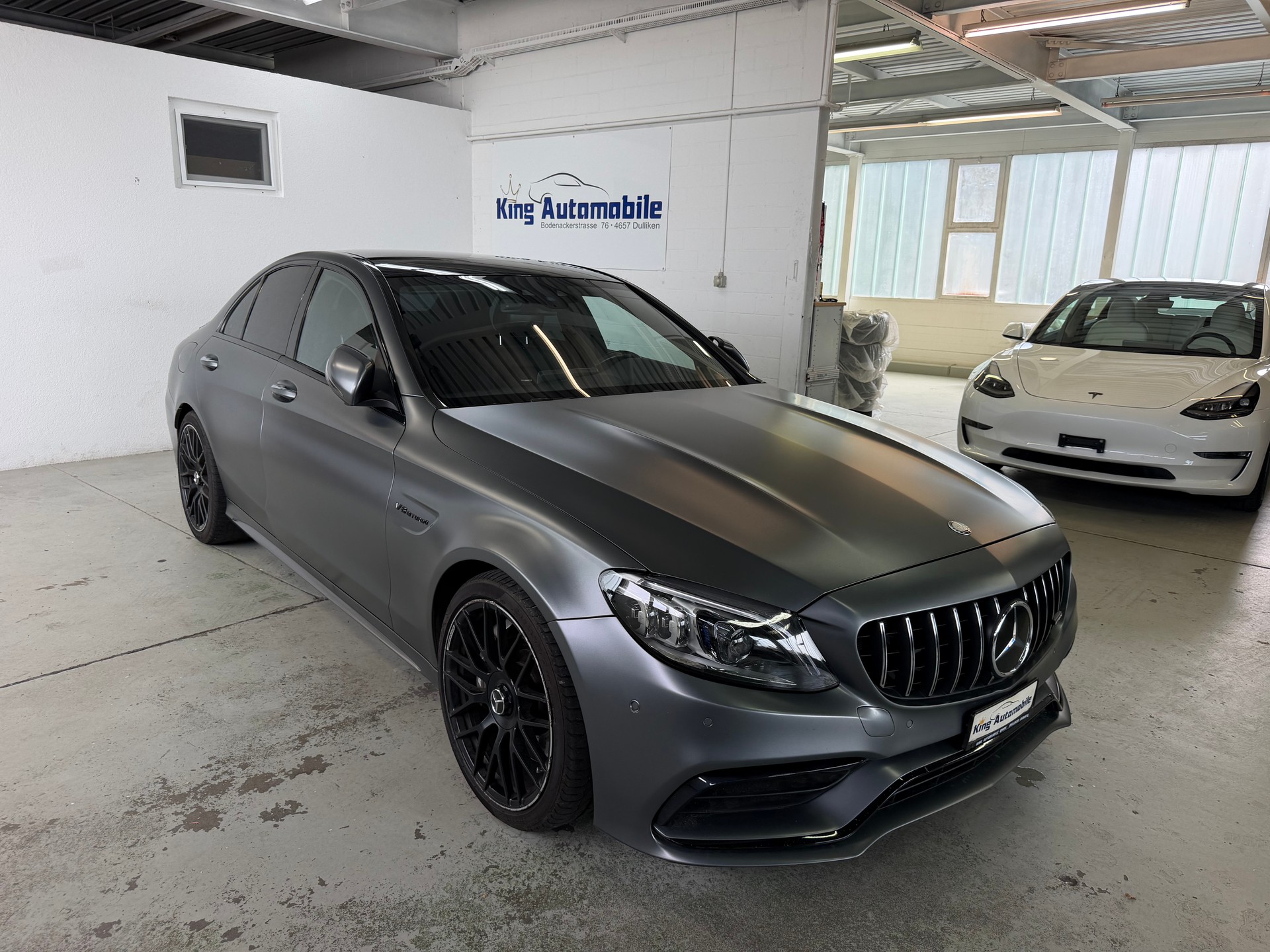 MERCEDES-BENZ C 63 AMG Speedshift | Frisch MFK | Multibeam LED | Burmester | Pano Dach-image-0