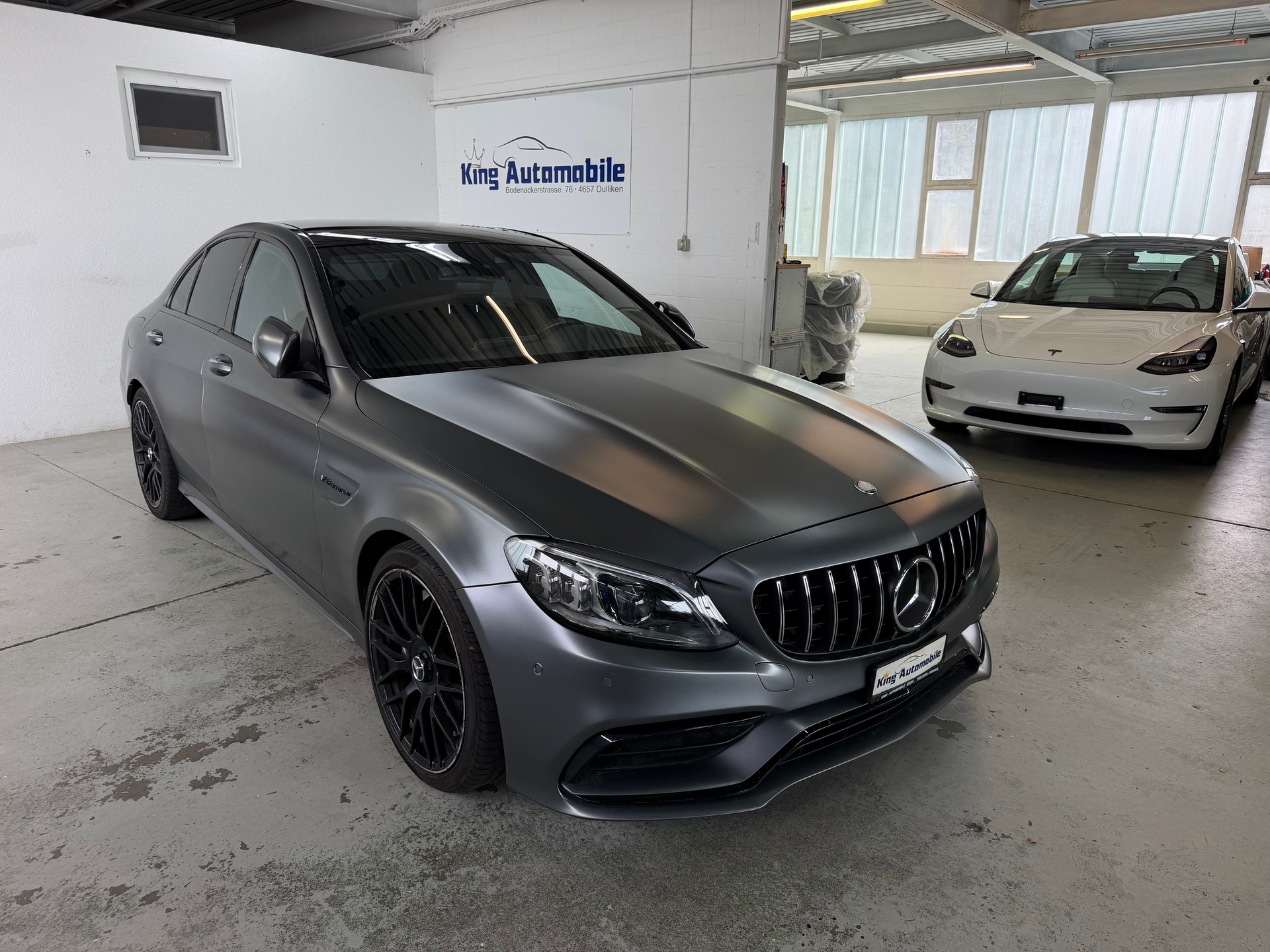 MERCEDES-BENZ C 63 AMG Speedshift | Frisch MFK | Multibeam LED | Burmester | Pano Dach-image-3