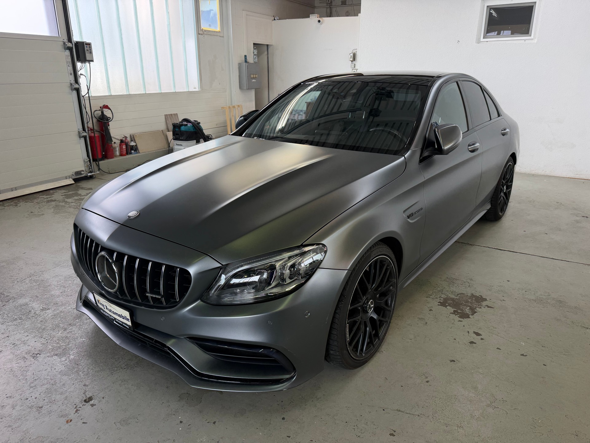 MERCEDES-BENZ C 63 AMG Speedshift | Frisch MFK | Multibeam LED | Burmester | Pano Dach-image-1
