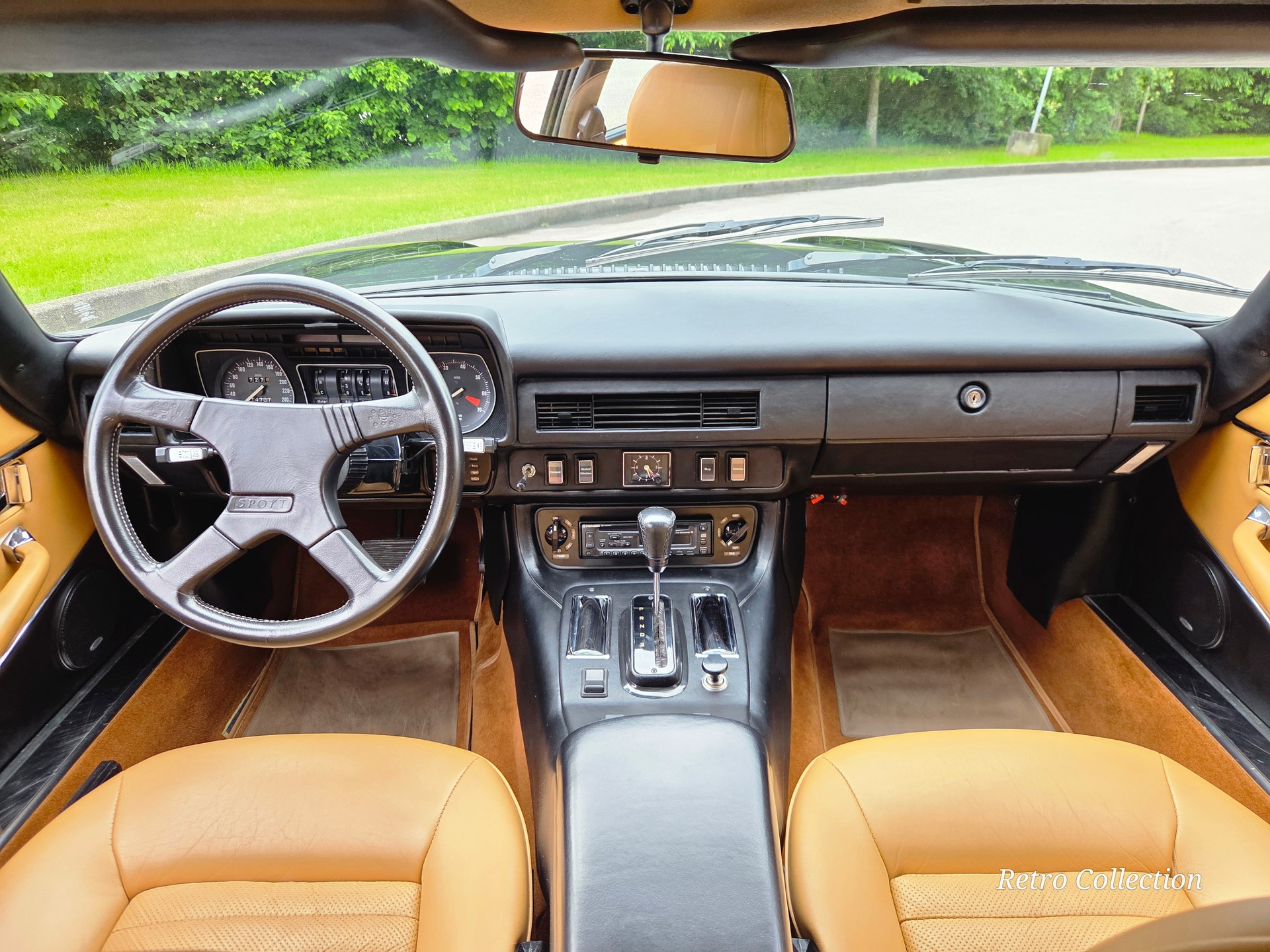 JAGUAR XJS V12 - rare 1ère série - voiture CH - excellent état - accessoires Jaguar Sport - Jantes BBS - expertisée vétéran 05.2026.-image-9