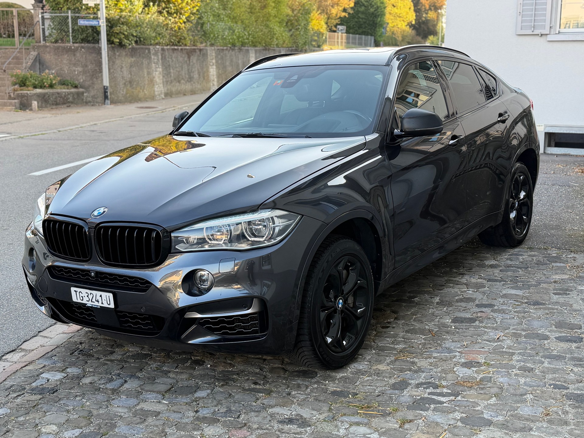 BMW X6 M50d Steptronic | NightVision | HeadUp | 360° Kamera | Frisch MFK | LEDER | M-Paket | AHK 3500kg | Glasdach-image-0