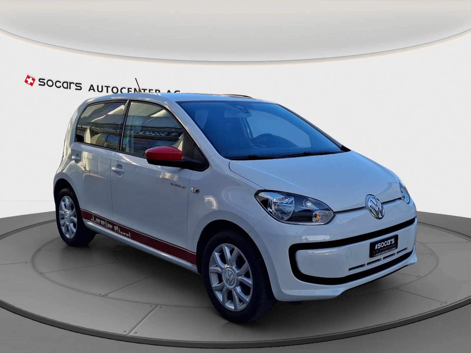 VW Up 1.0 swiss up mit Navi - Tempomat - Parksensoren....-image-3