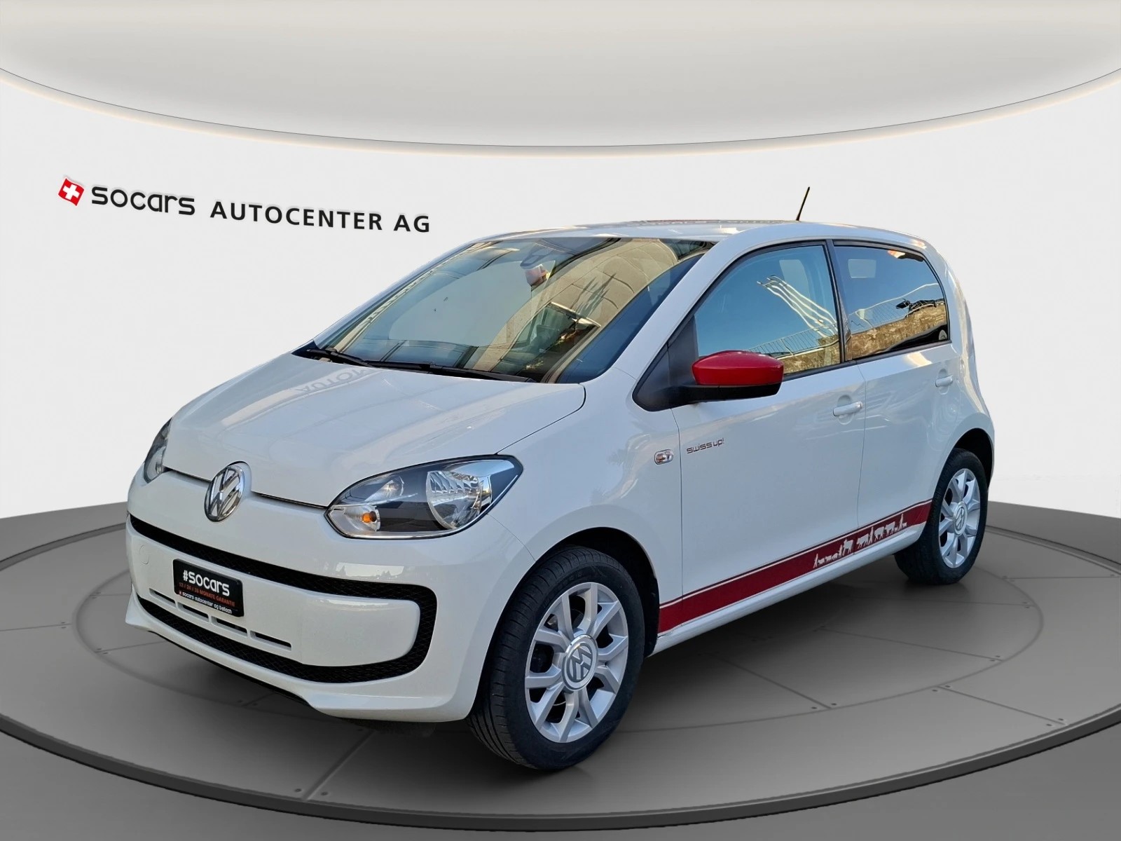 VW Up 1.0 swiss up mit Navi - Tempomat - Parksensoren....-image-0