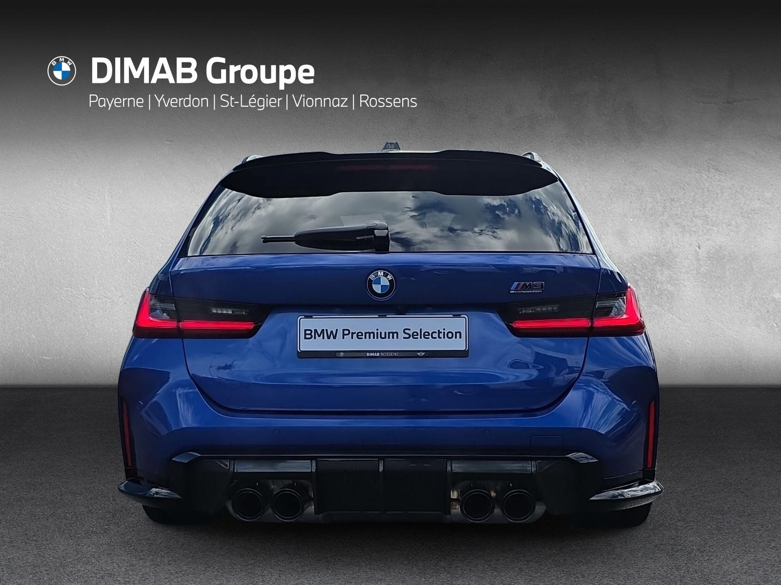 BMW M3 Competition Touring xDrive G81 (CH) ** M Portimao Blau métallisé **-showroom-element-3
